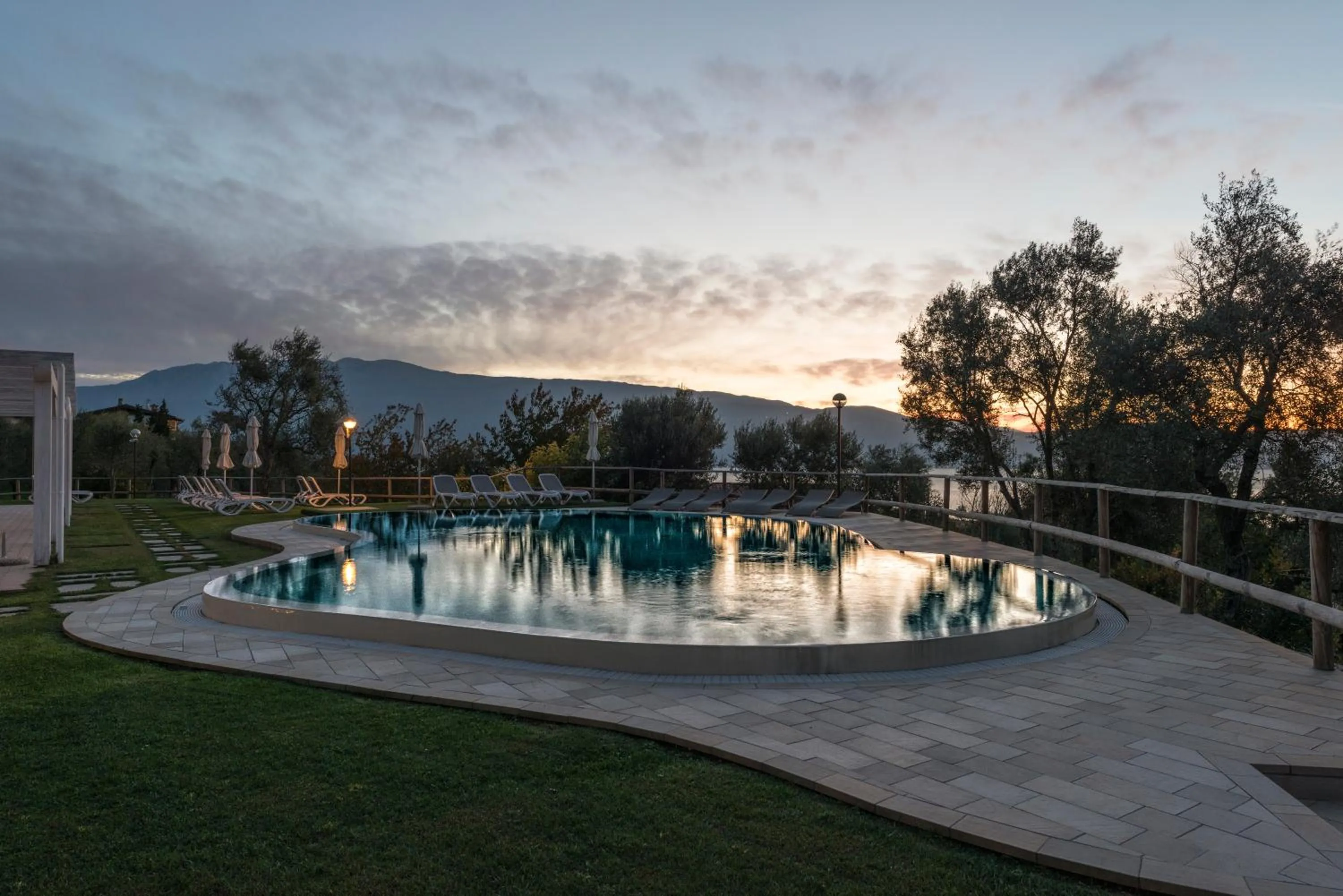 Garden in La Chioma di Berenice Garda Residence