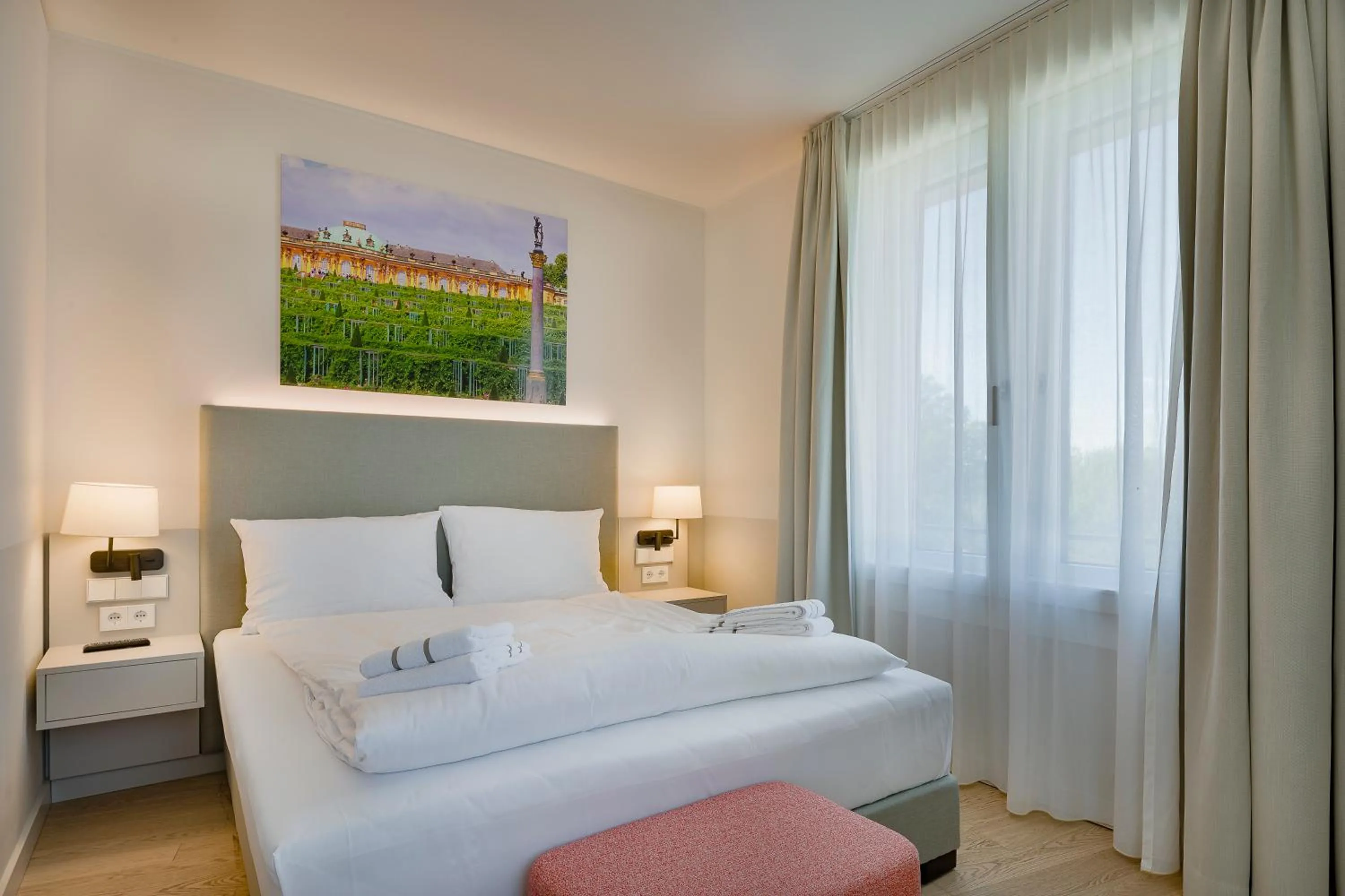 Bedroom, Bed in Elisapart - Apartments am Sommerschloss