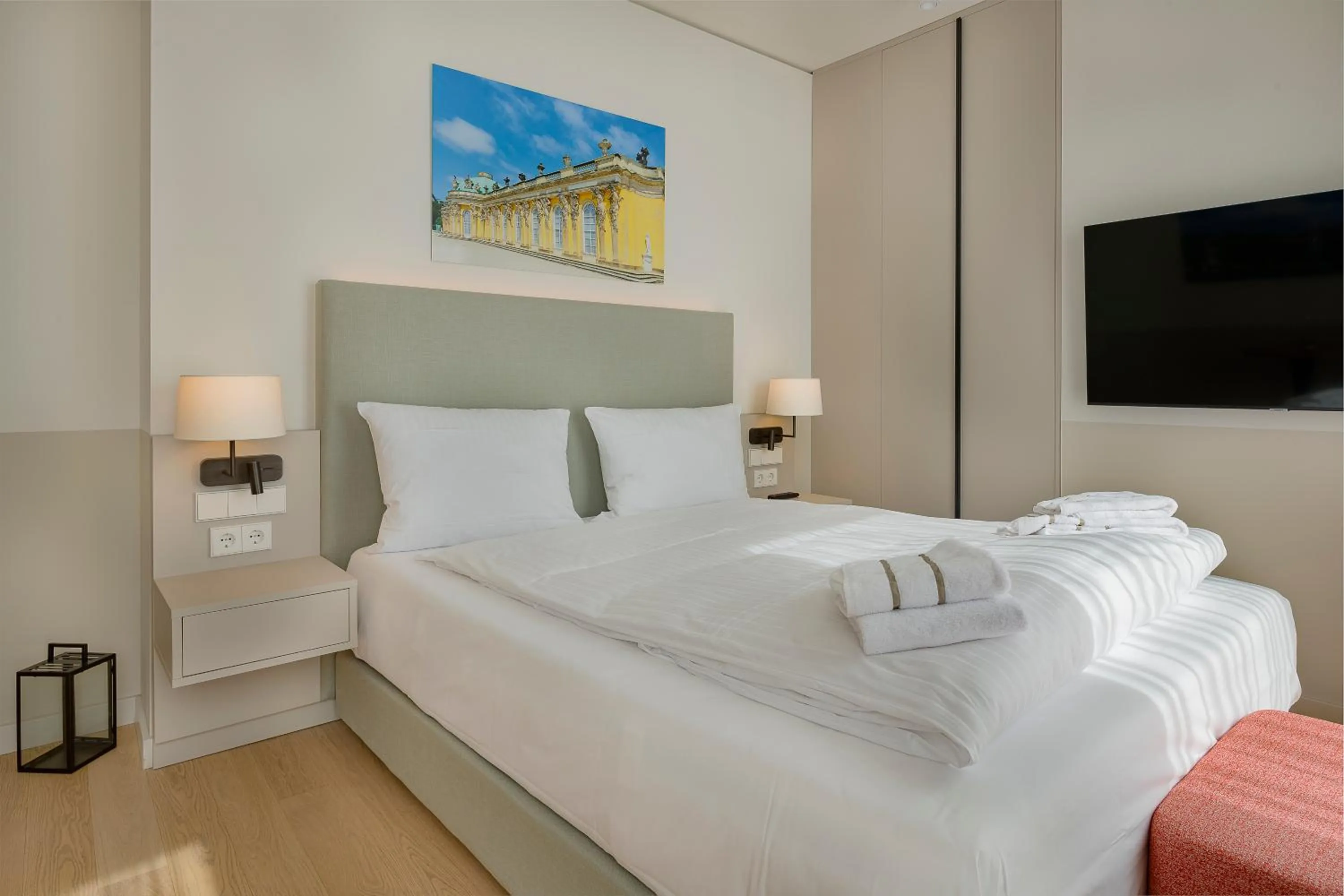 Bedroom, Bed in Elisapart - Apartments am Sommerschloss