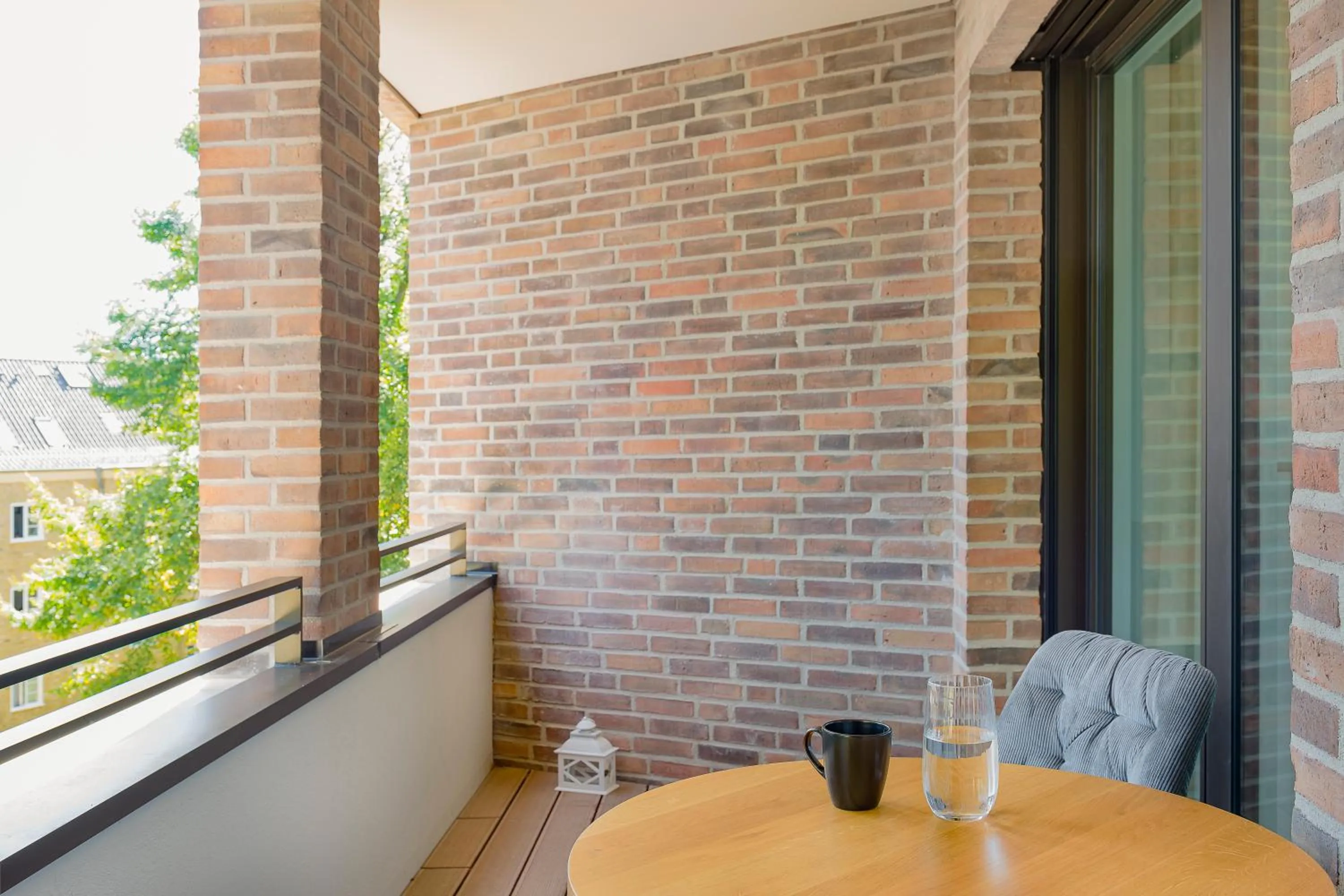 Balcony/Terrace in Elisapart - Apartments am Sommerschloss