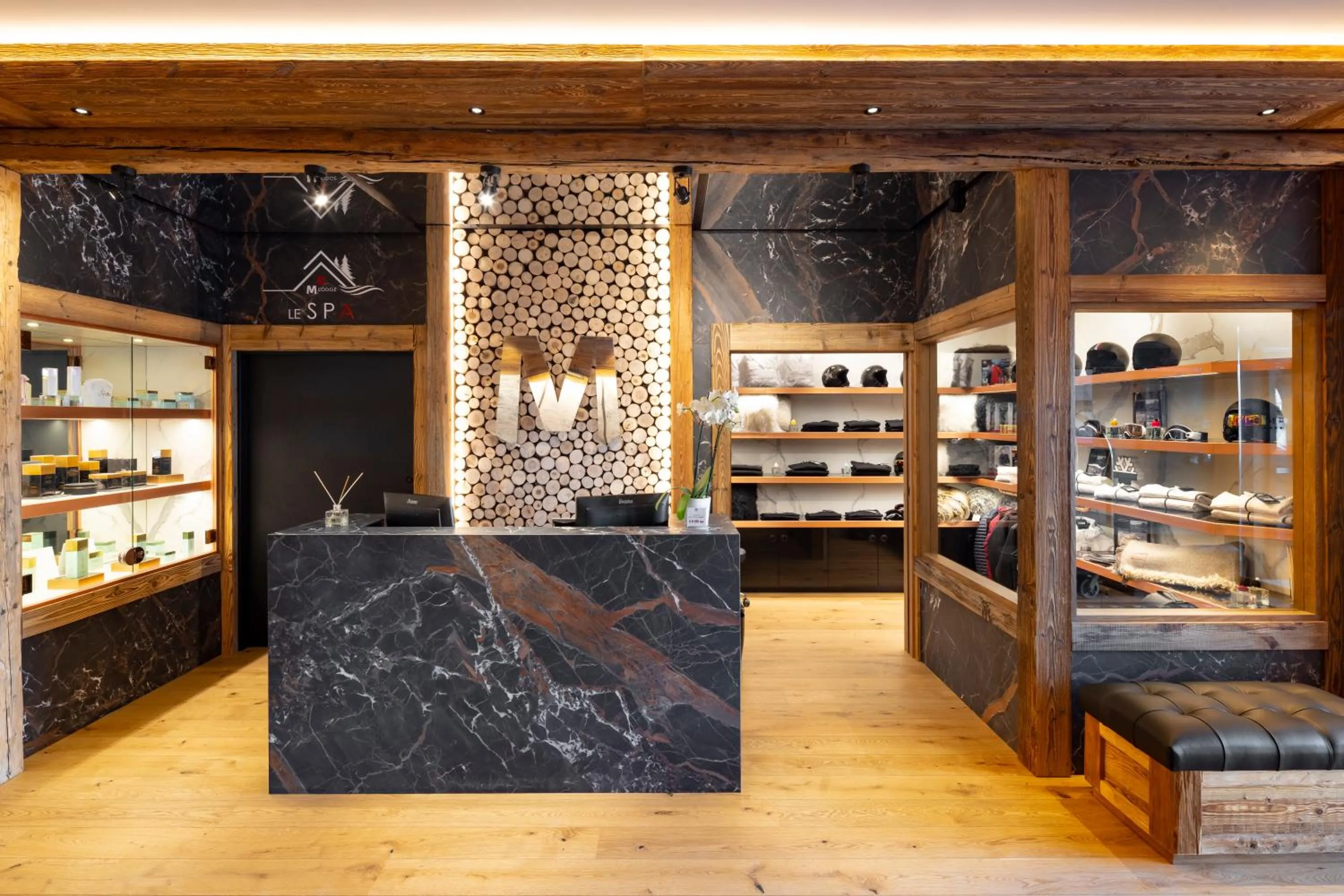 On-site shops in M Lodge & Spa