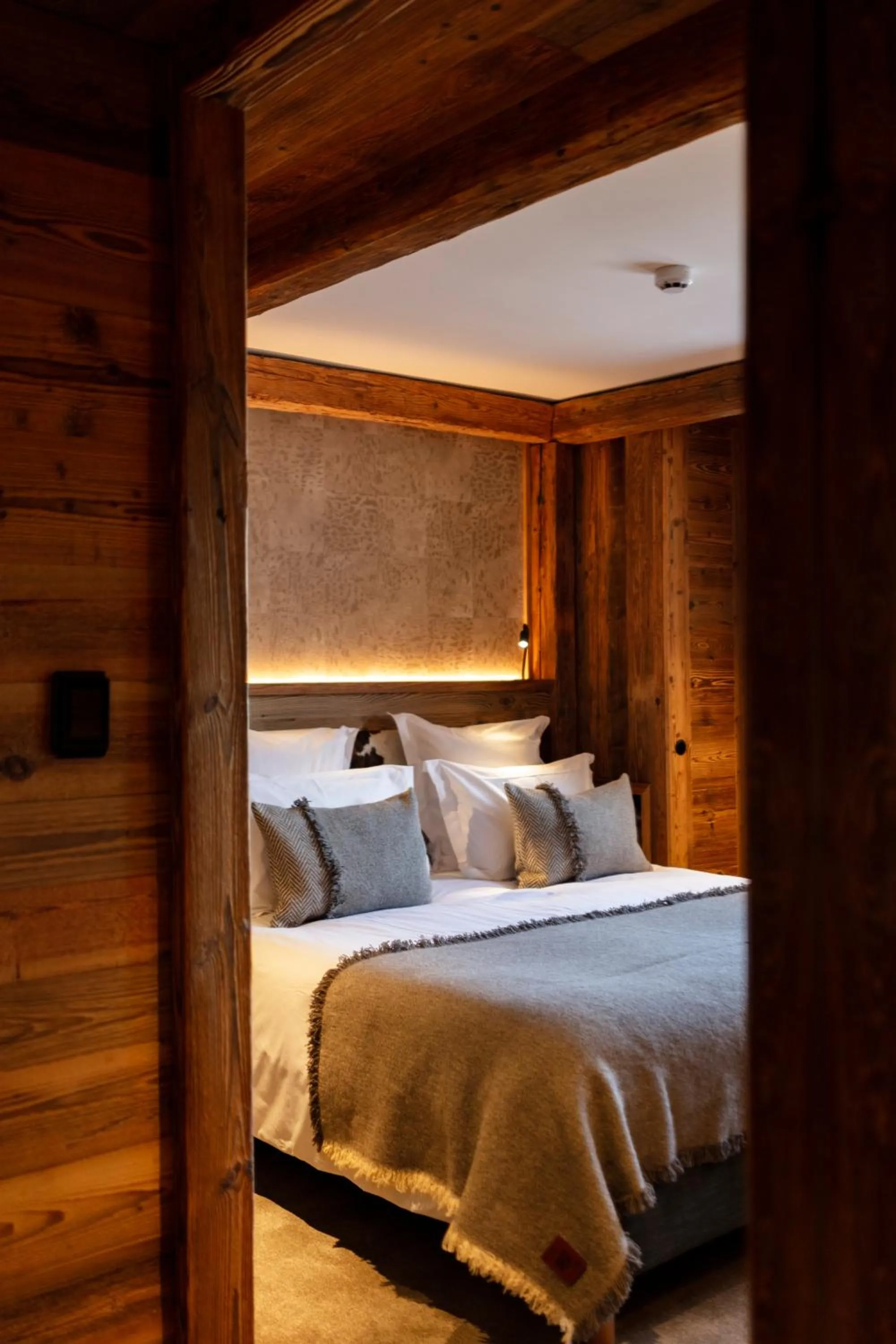 Bed in M Lodge & Spa
