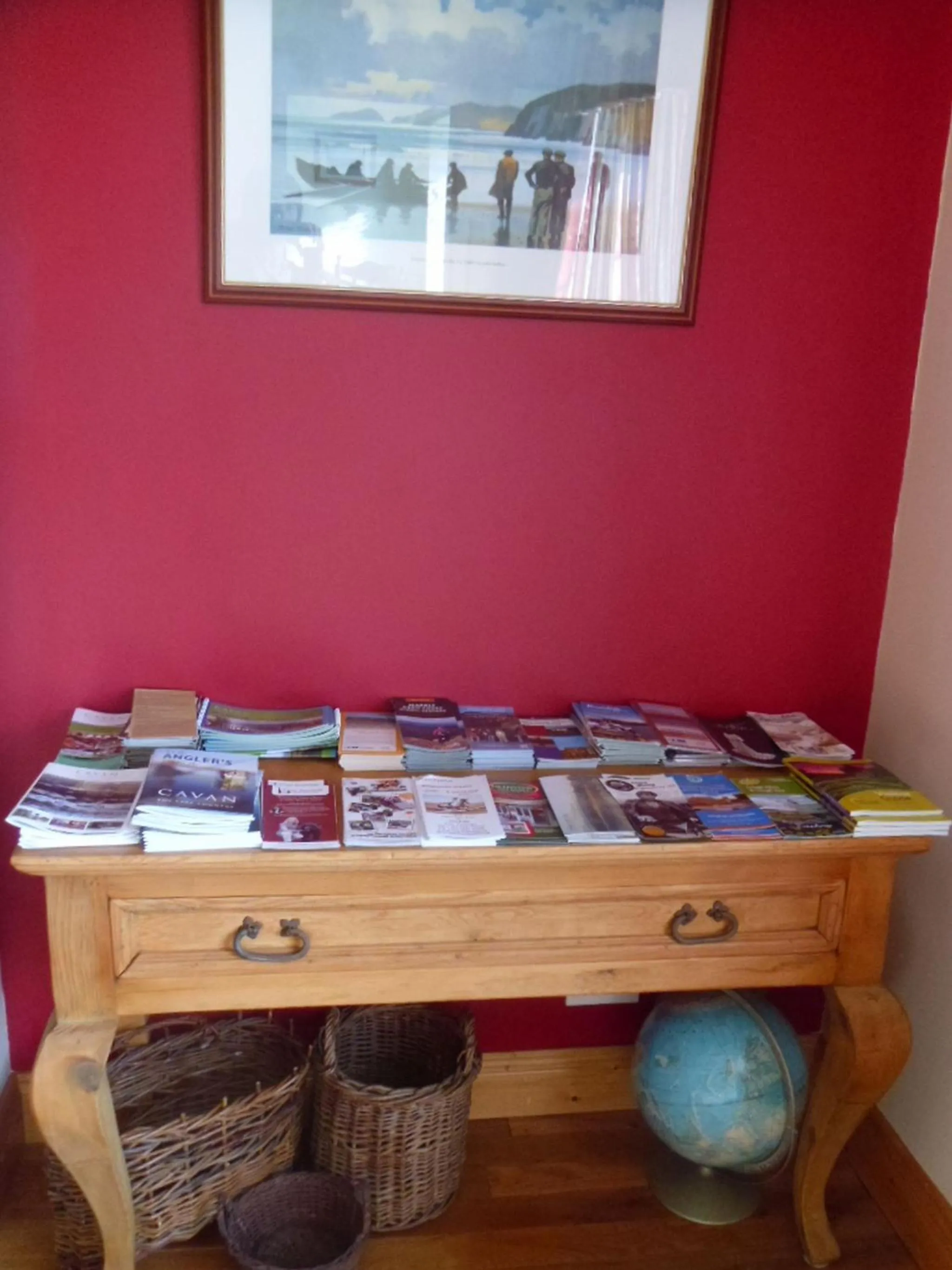 Living room in Lake Avenue House