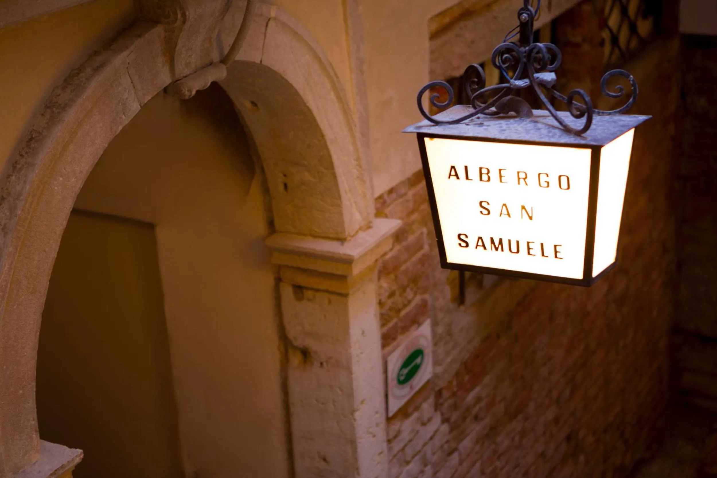 Patio in Hotel San Samuele
