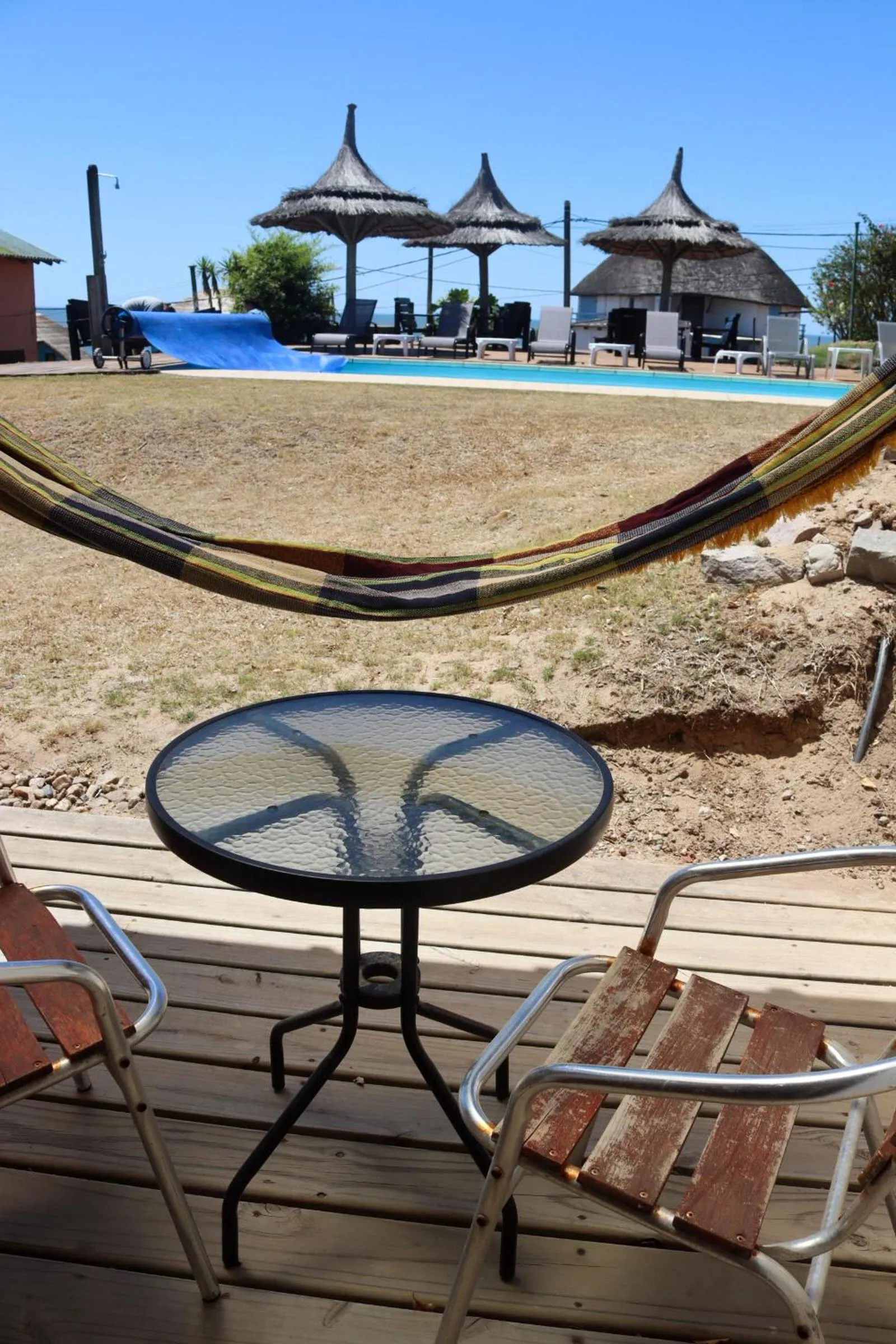 Pool view in Complejo Oceanico