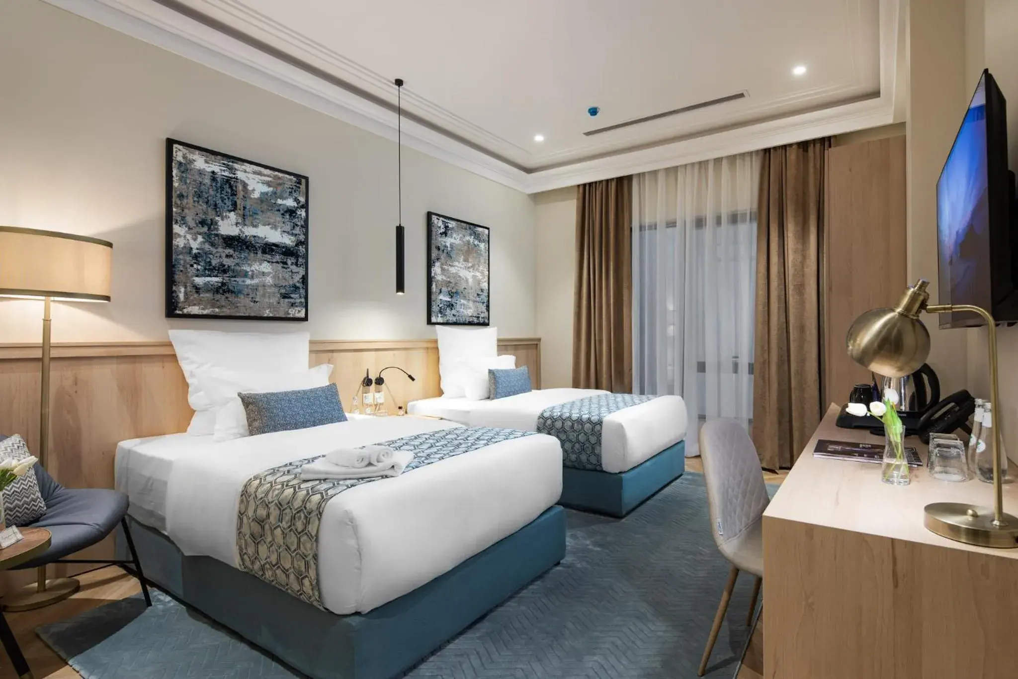 Standard Twin Room in Marlo Hotel - فندق مارلو Standard Twin Room in Marlo Hotel - فندق مارلو