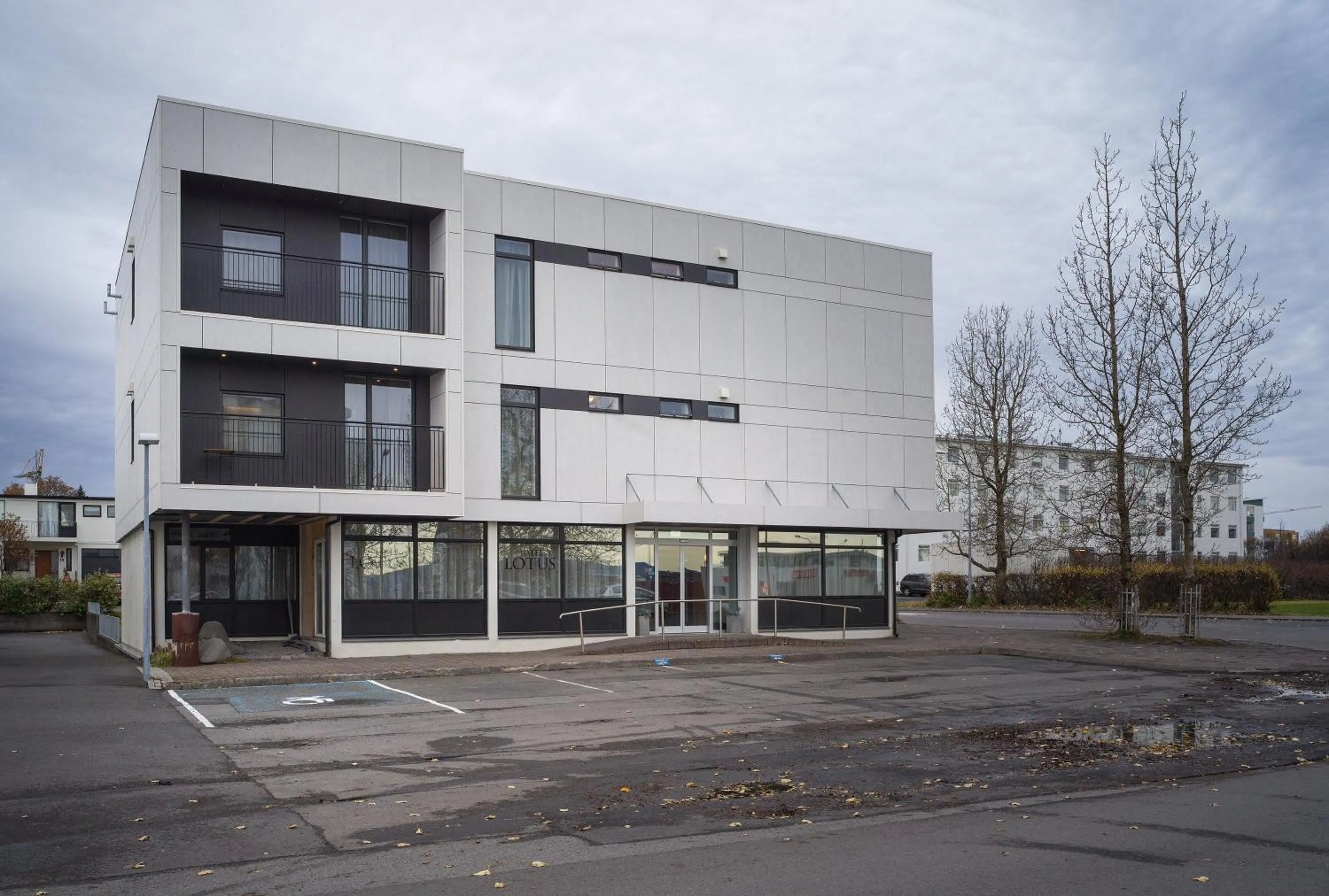Facade/entrance in Hotel Lotus