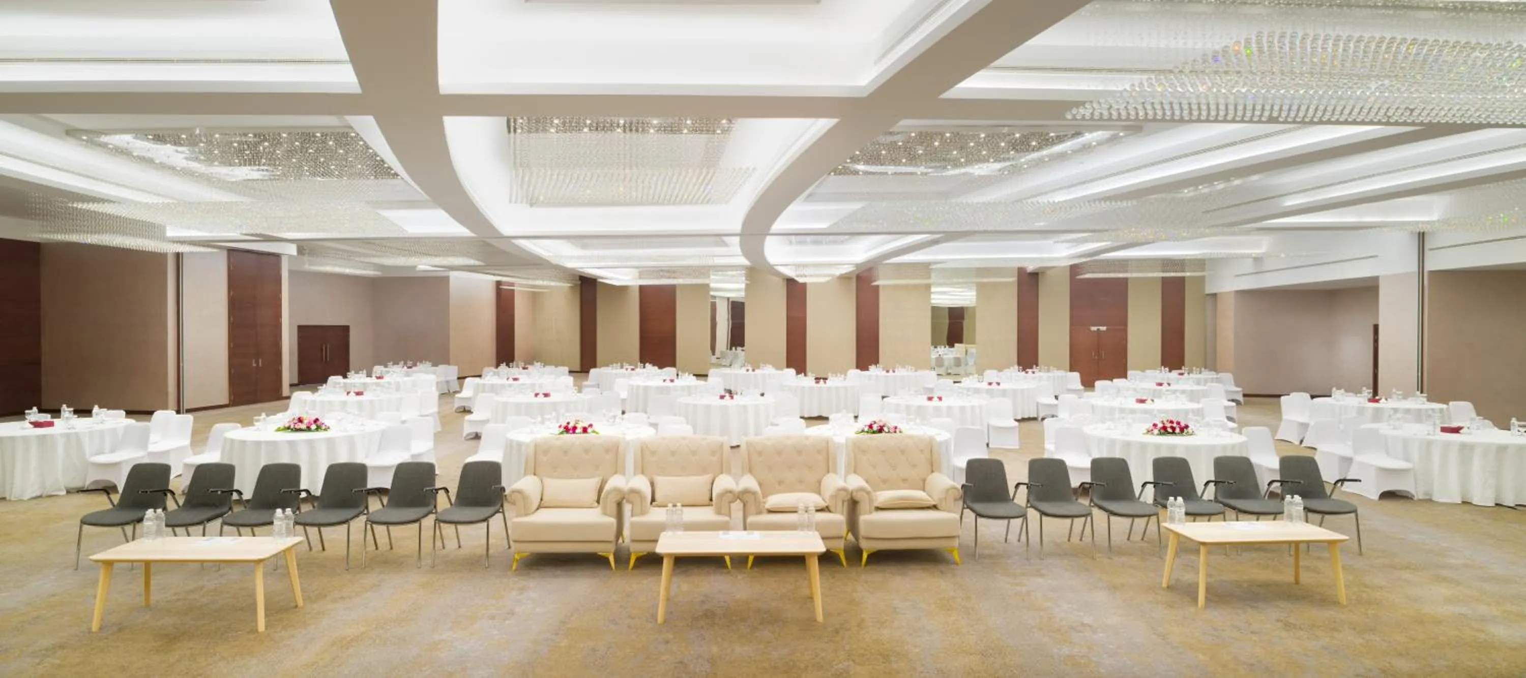 Seating area in IntercityHotel Muscat
