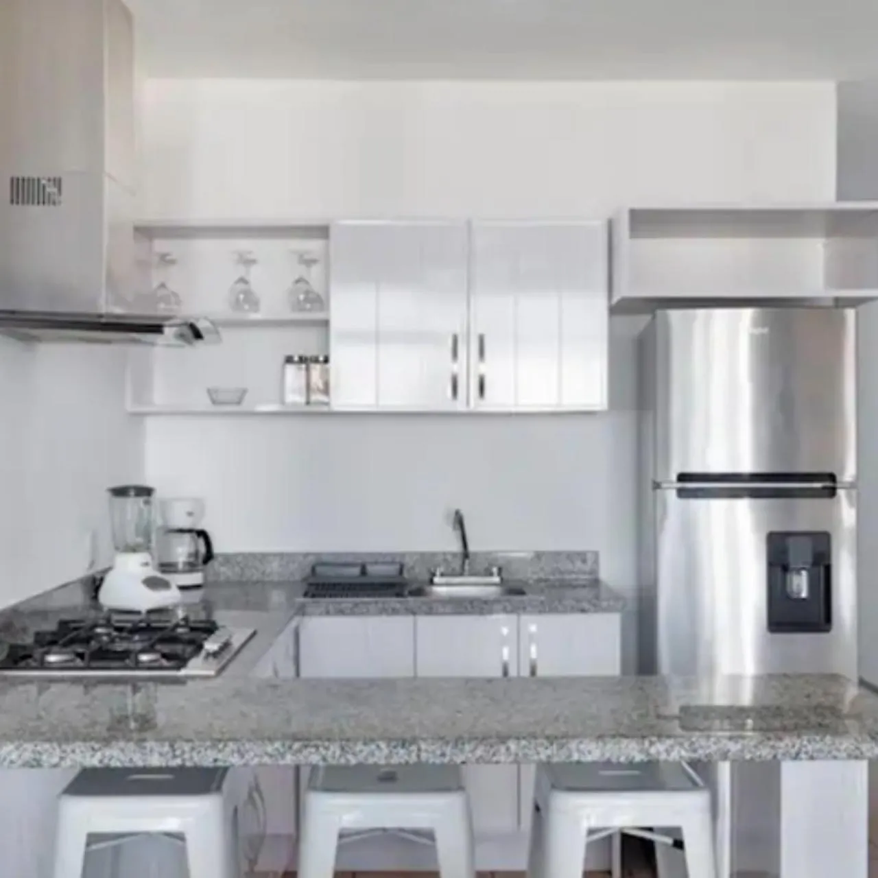 kitchen in Apartamento Vacacional con Piscina en Puerto Vallarta