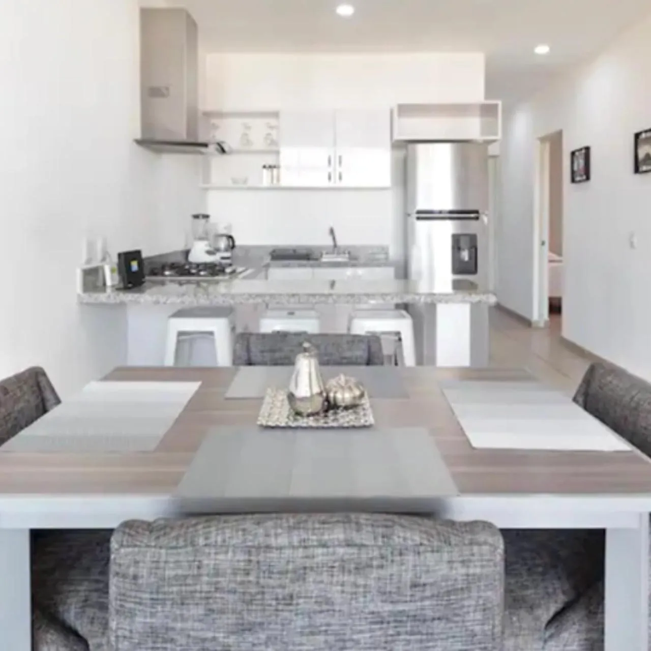 Dining area in Apartamento Vacacional con Piscina en Puerto Vallarta