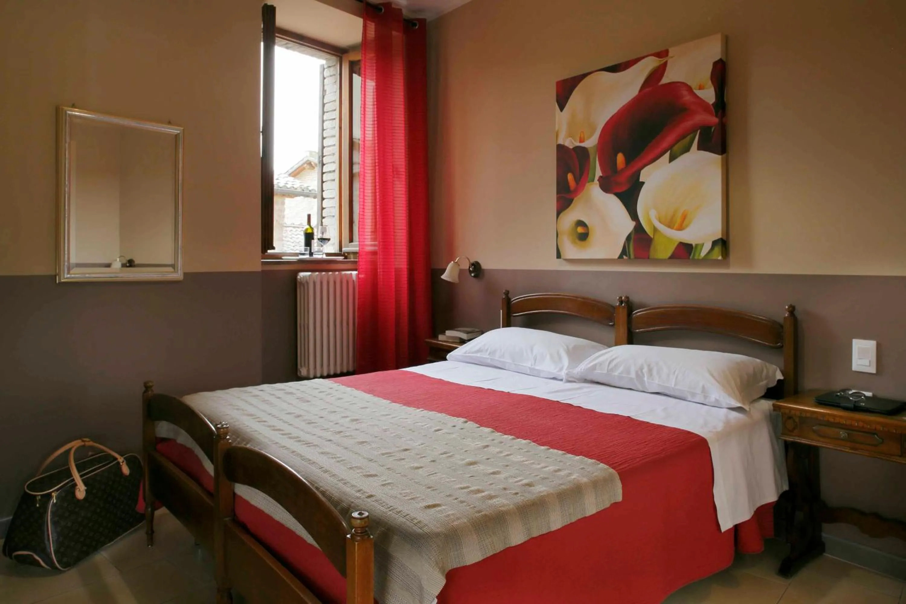 Bed in Hotel Properzio