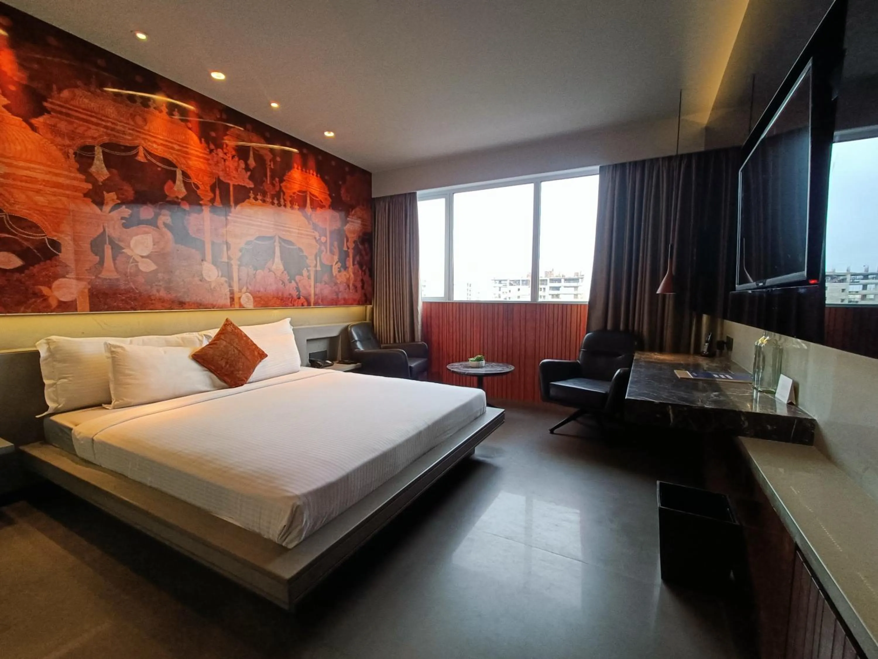 Bed in Boulevard by Design Hotel Chennai