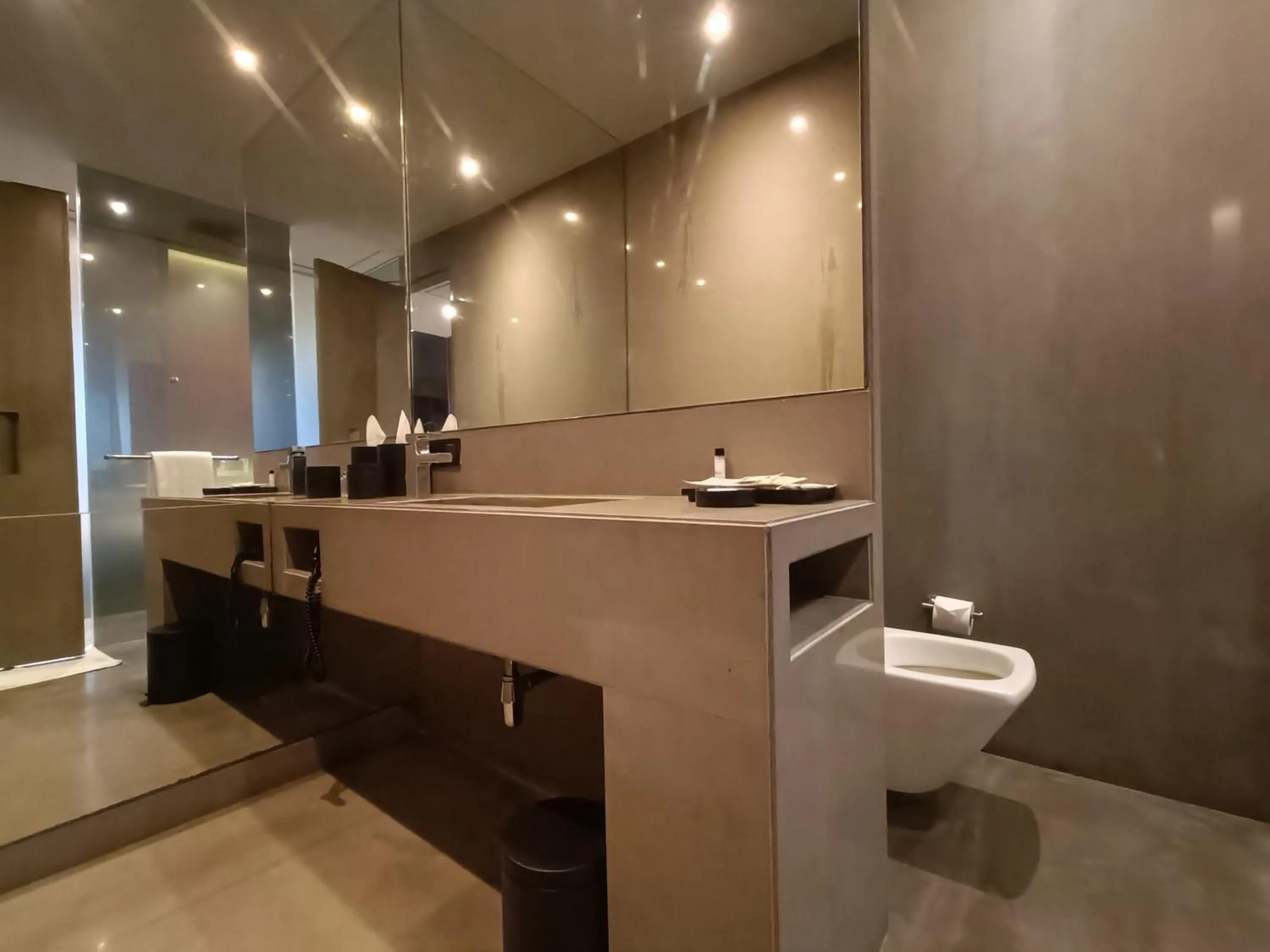 Toilet in Boulevard by Design Hotel Chennai