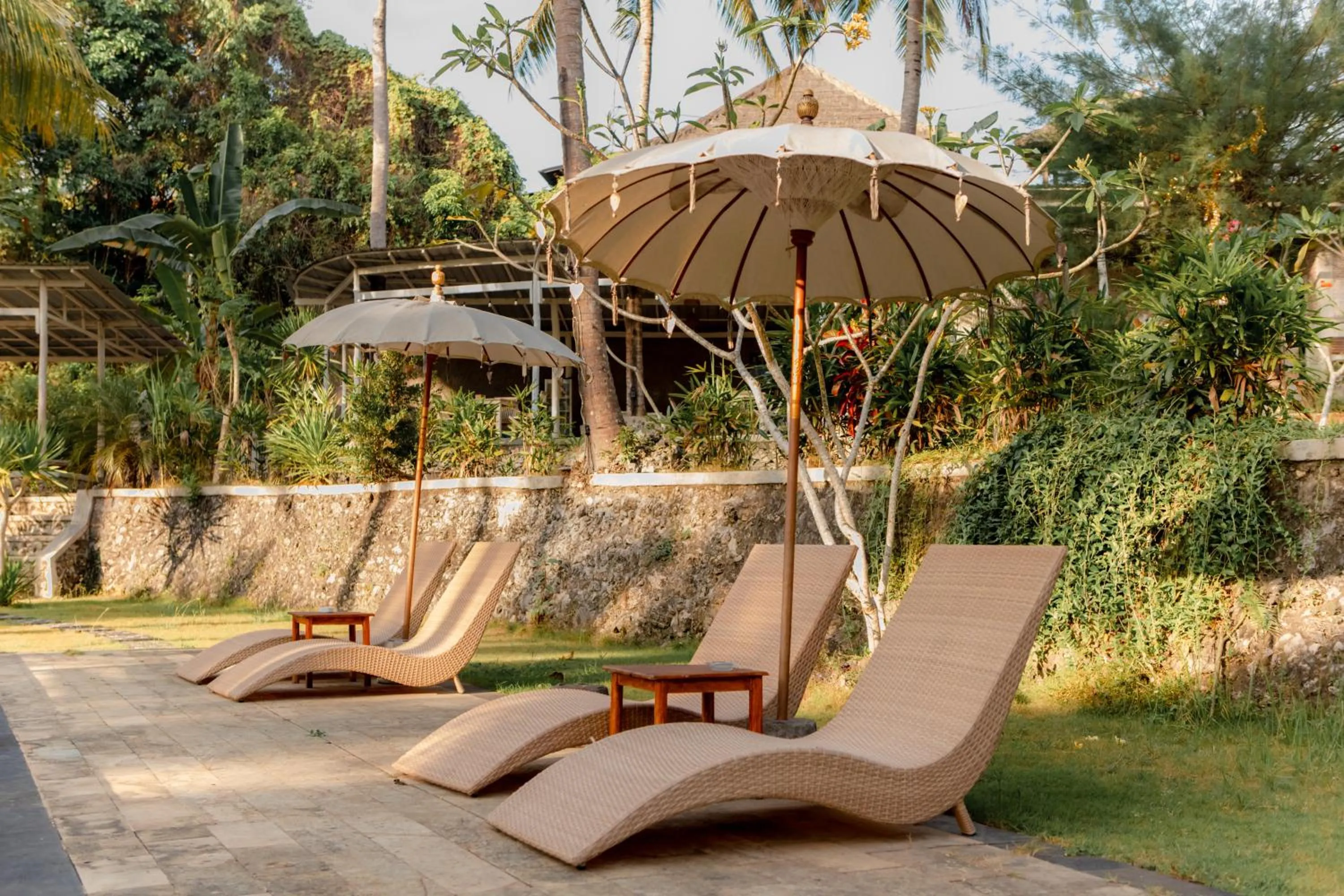 sunbed in La Royale Nusa Penida