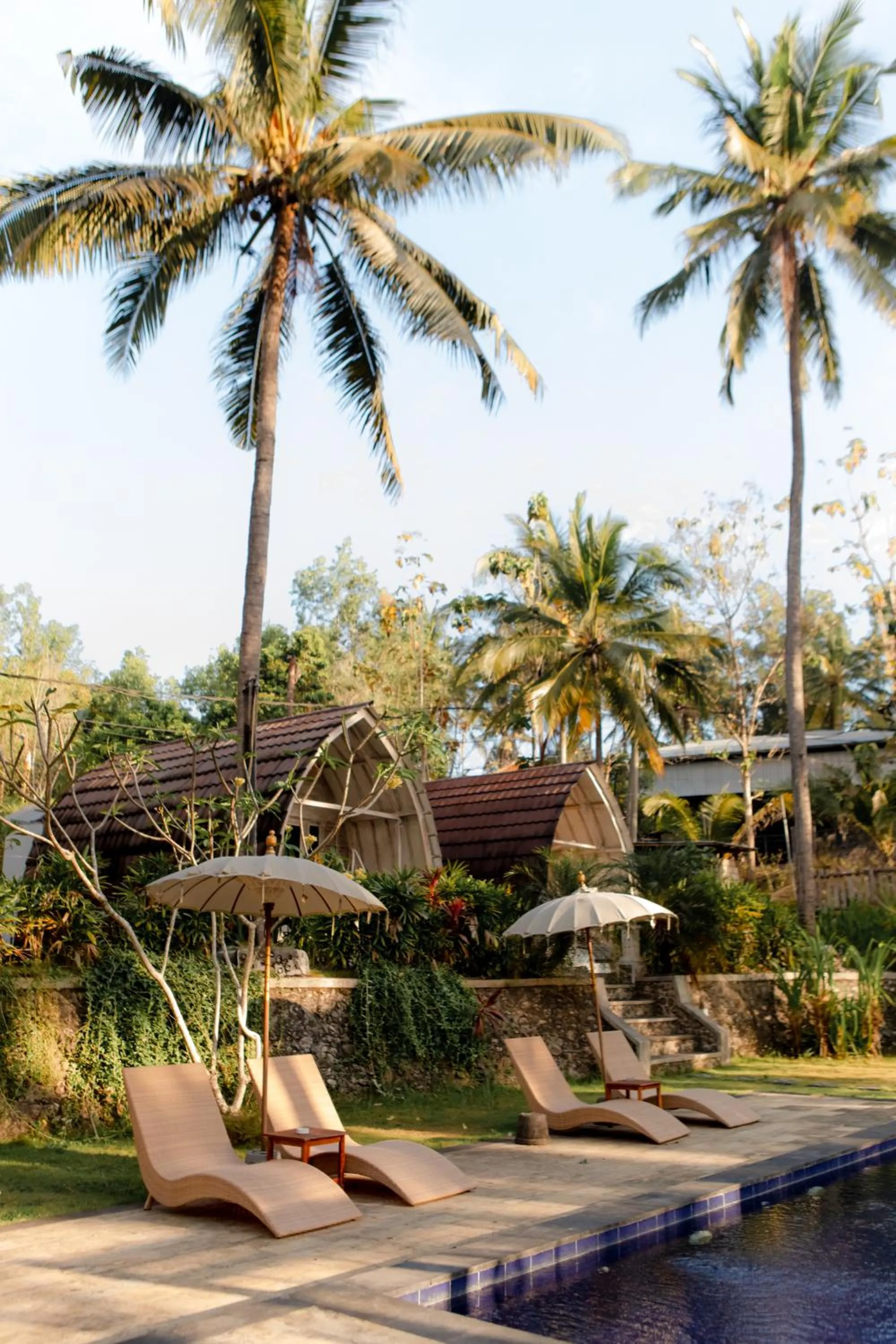 Pool view in La Royale Nusa Penida