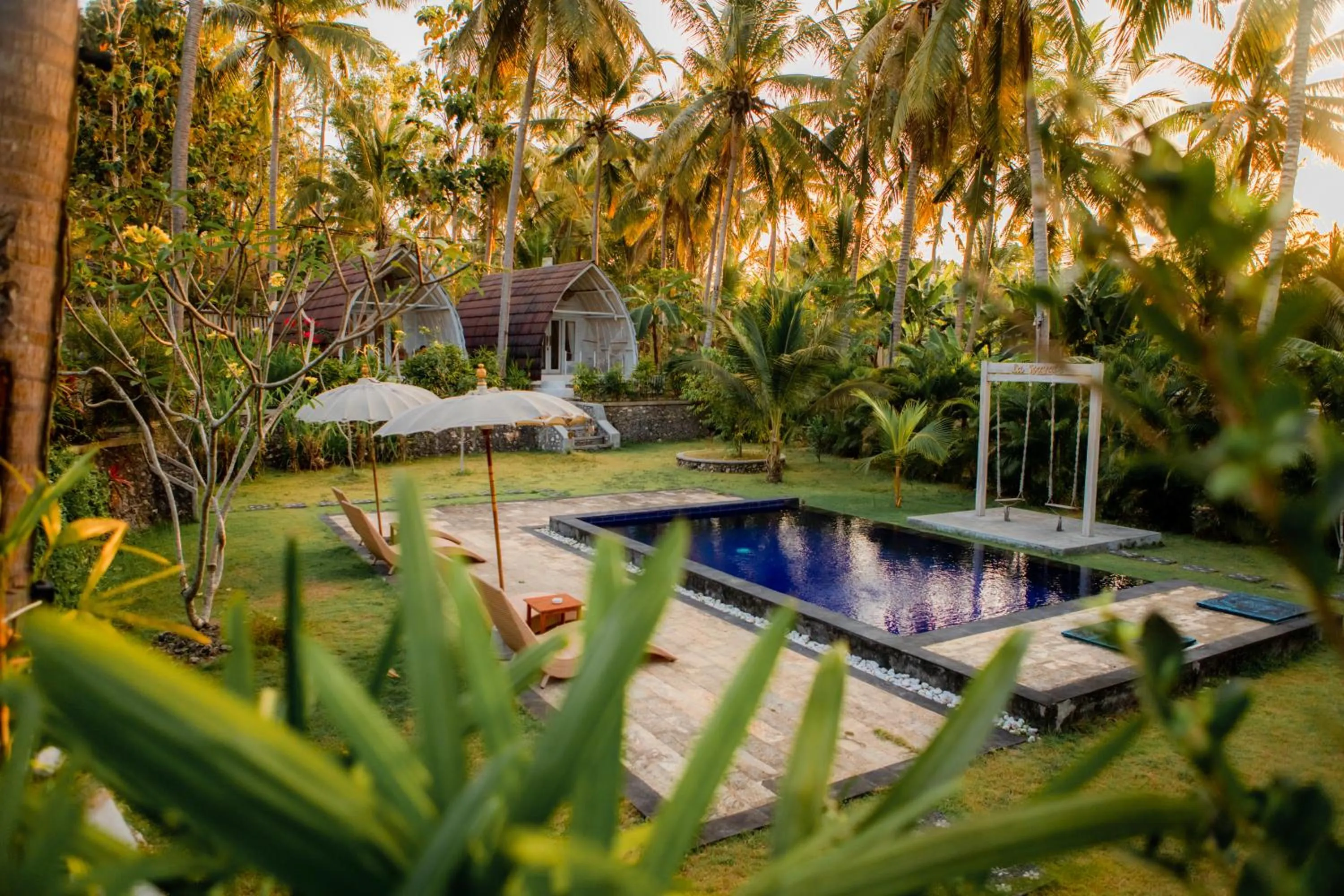 Pool view in La Royale Nusa Penida
