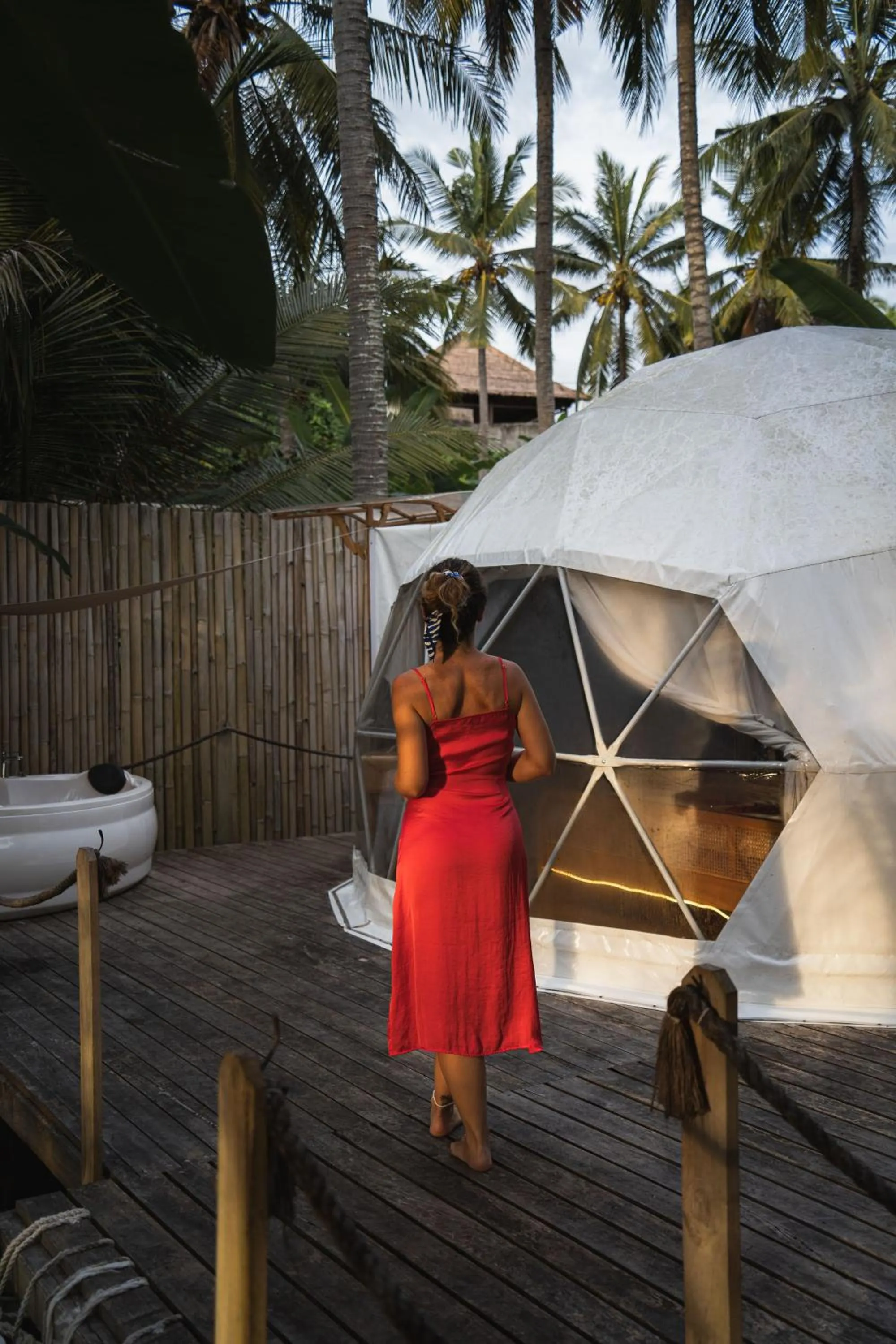 People in La Royale Nusa Penida