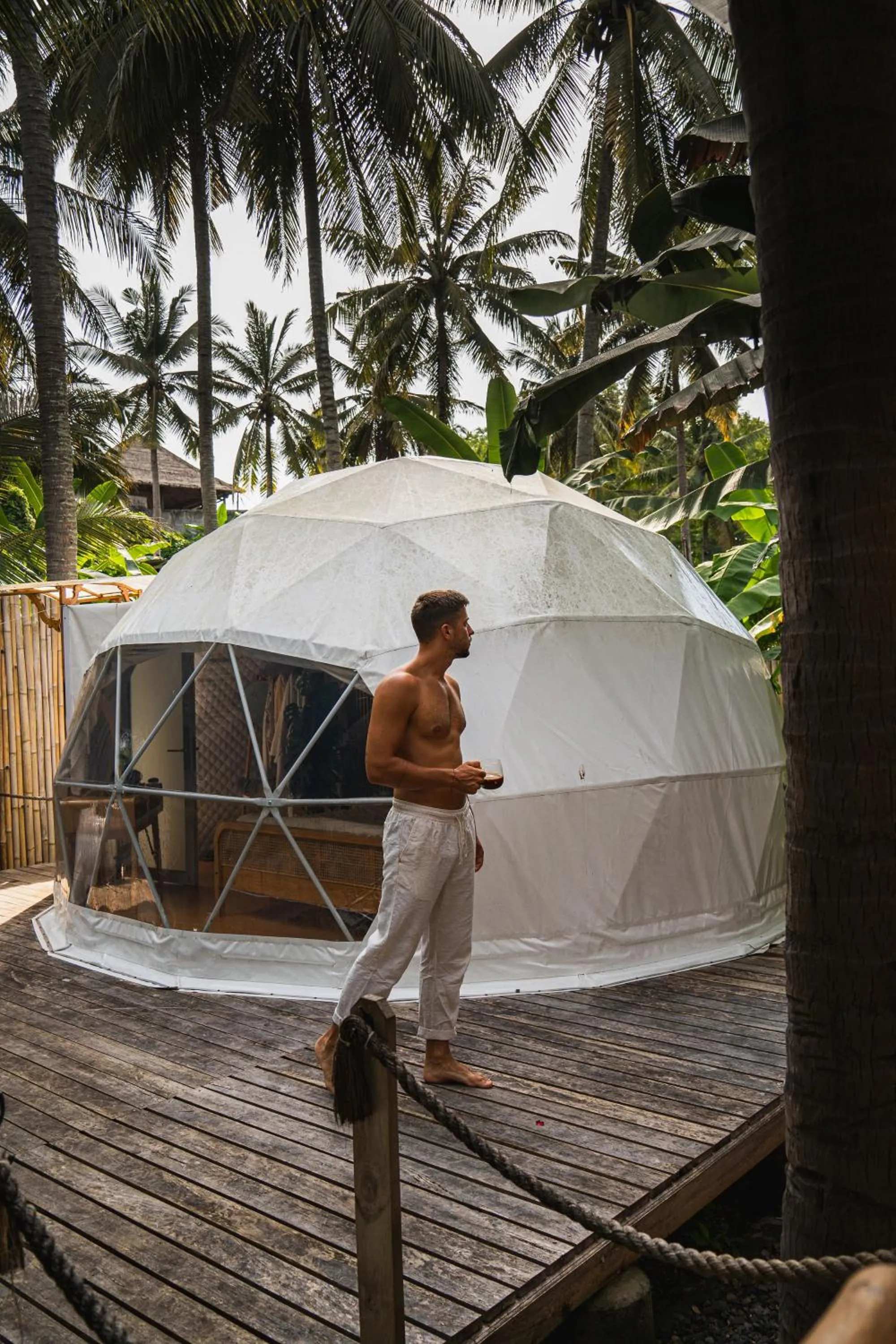 People in La Royale Nusa Penida