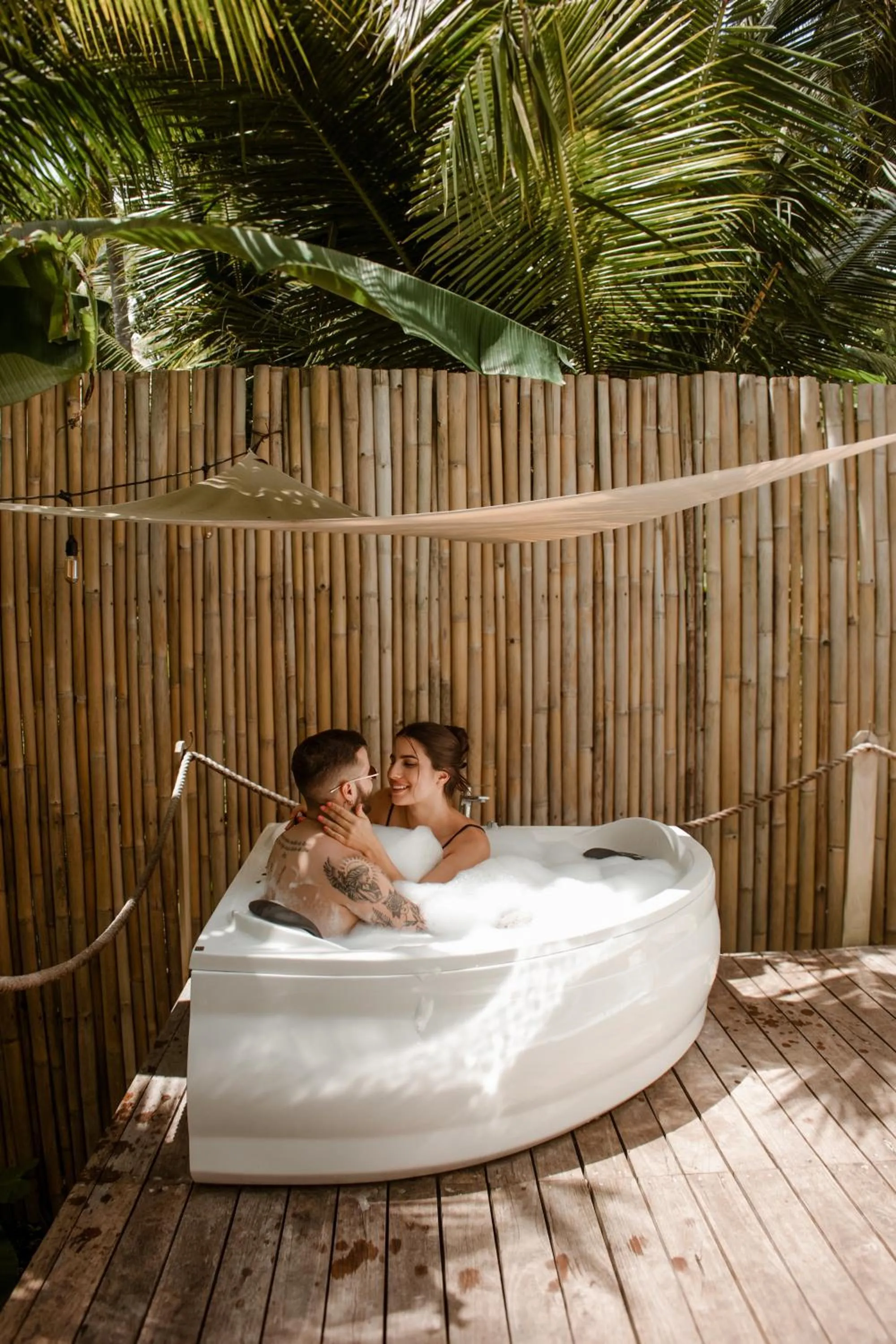 People in La Royale Nusa Penida