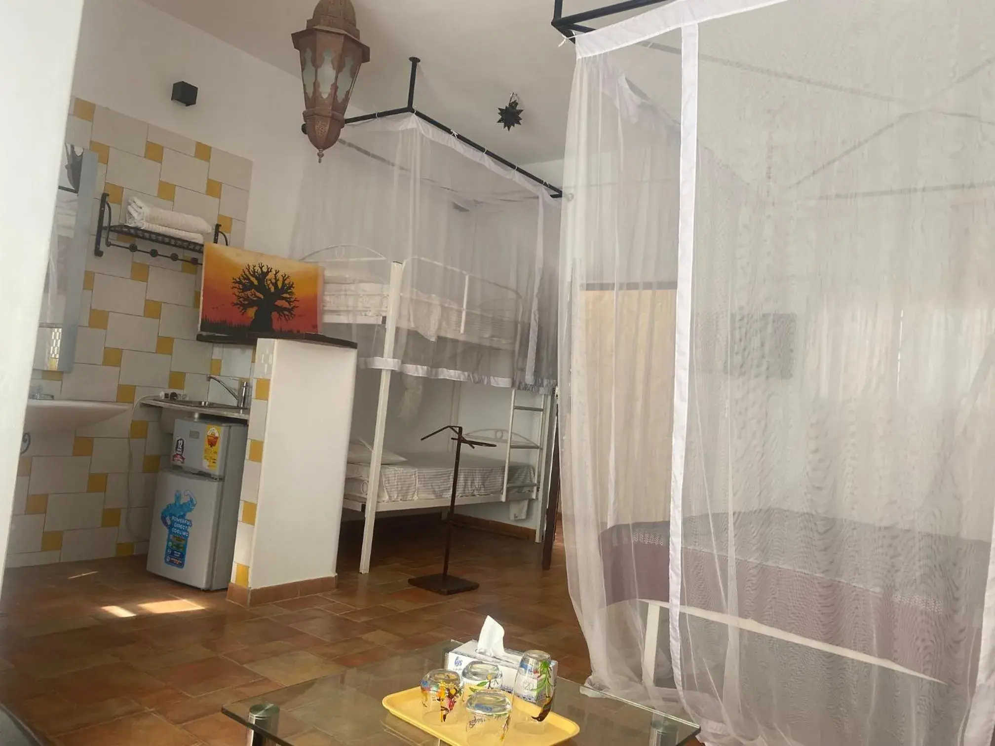 Quadruple Room with Terrace in HOTEL Le Clos Des Papillons Quadruple Room with Terrace in HOTEL Le Clos Des Papillons