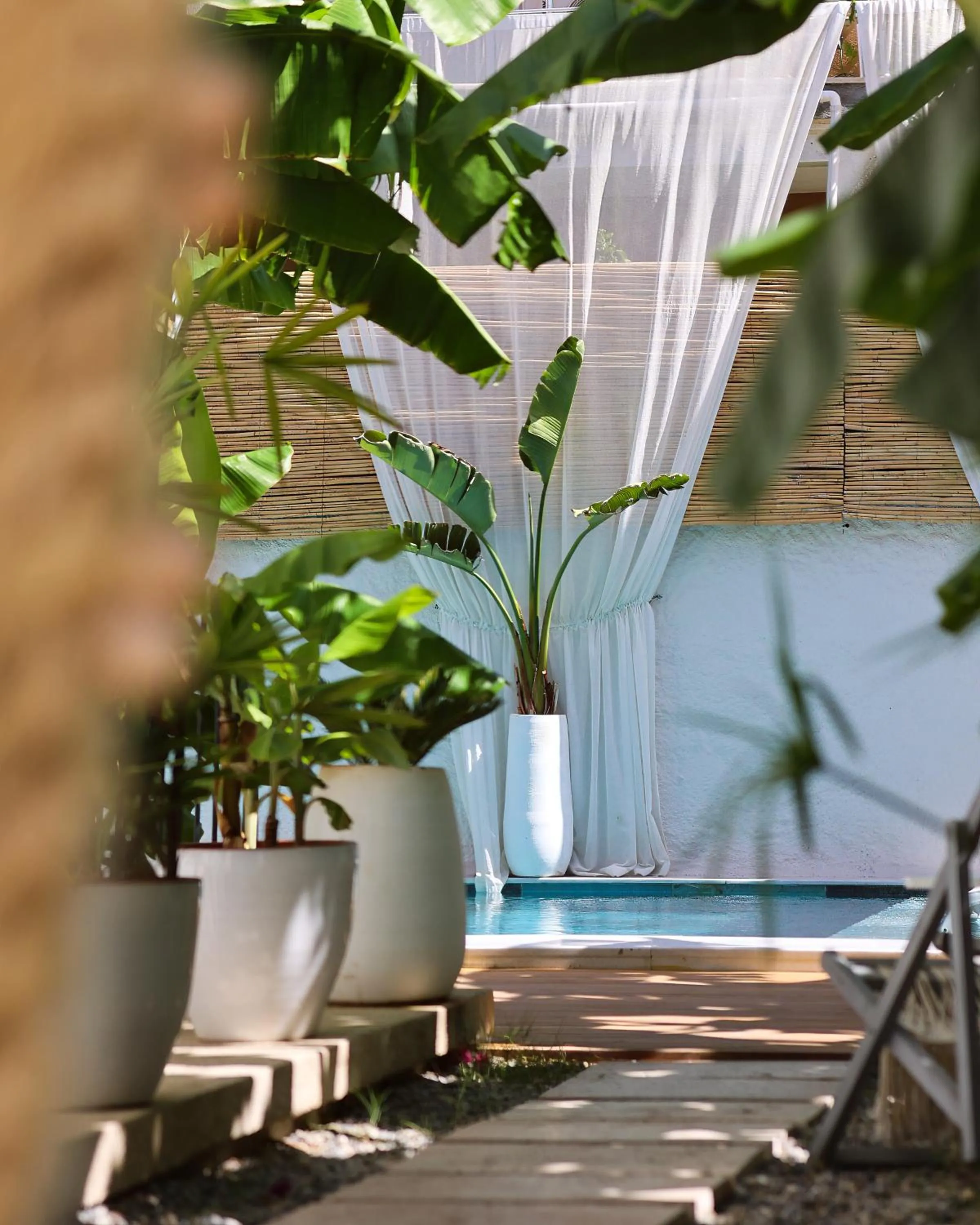 Garden view in Voger Alaçatı Köyiçi