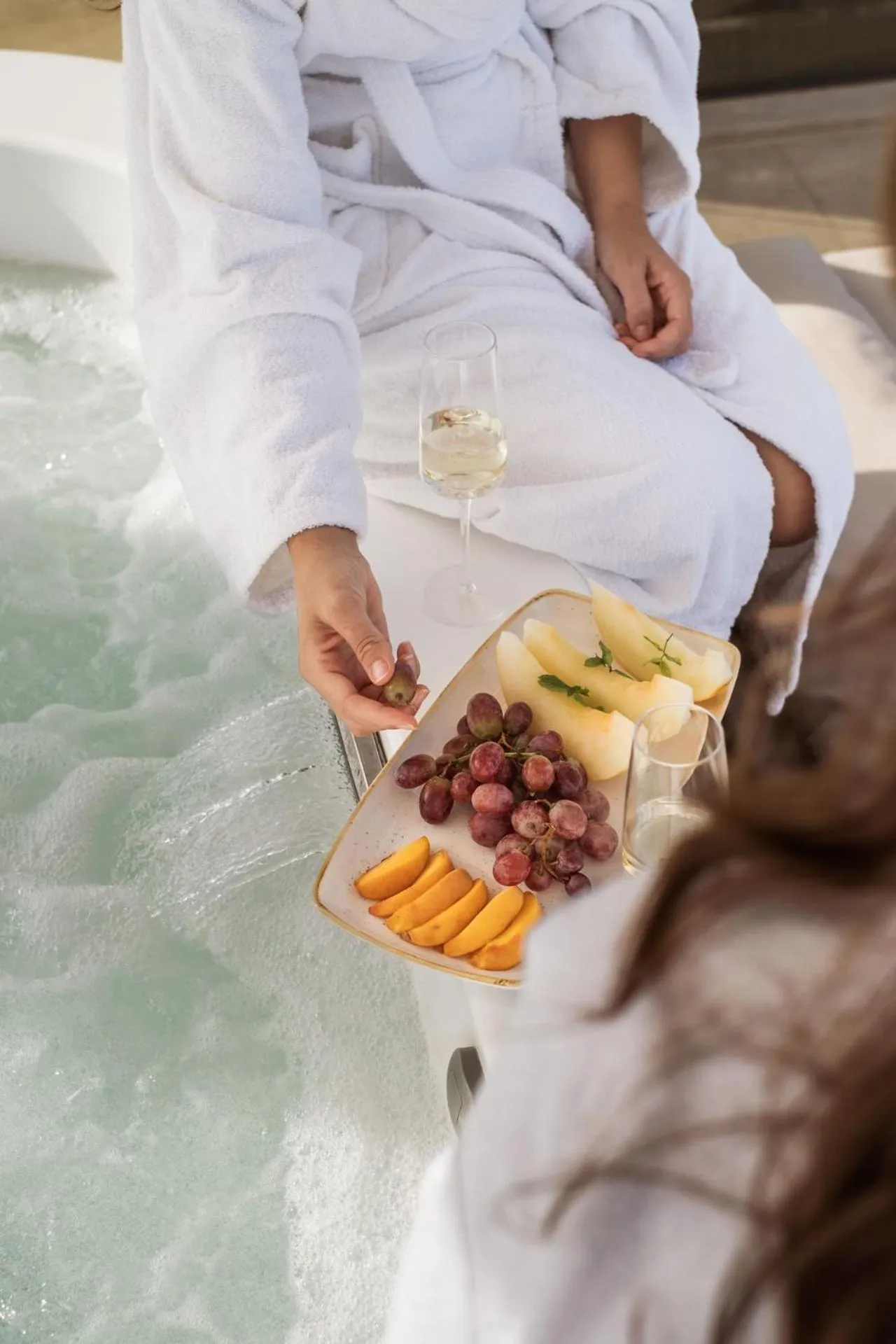 Hot Tub in Relais Valle Dell'Idro