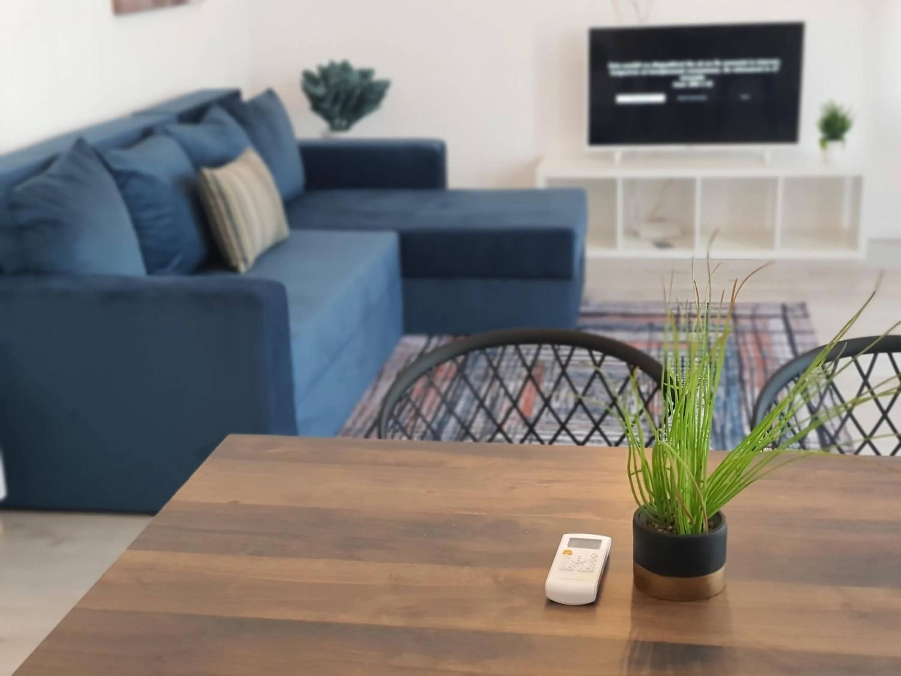 Living room in Grey Residence Apartments