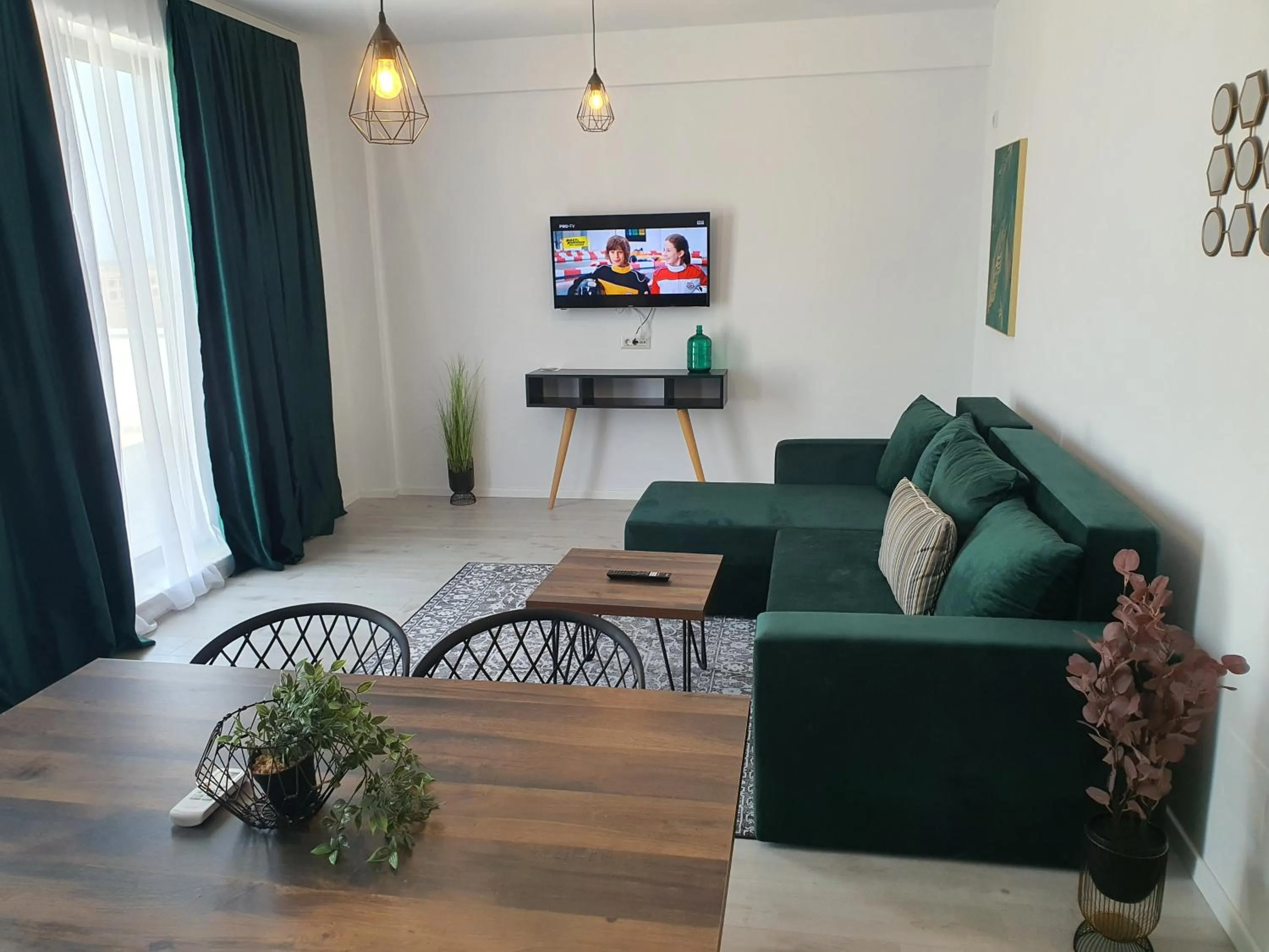 Communal lounge/ TV room in Grey Residence Apartments
