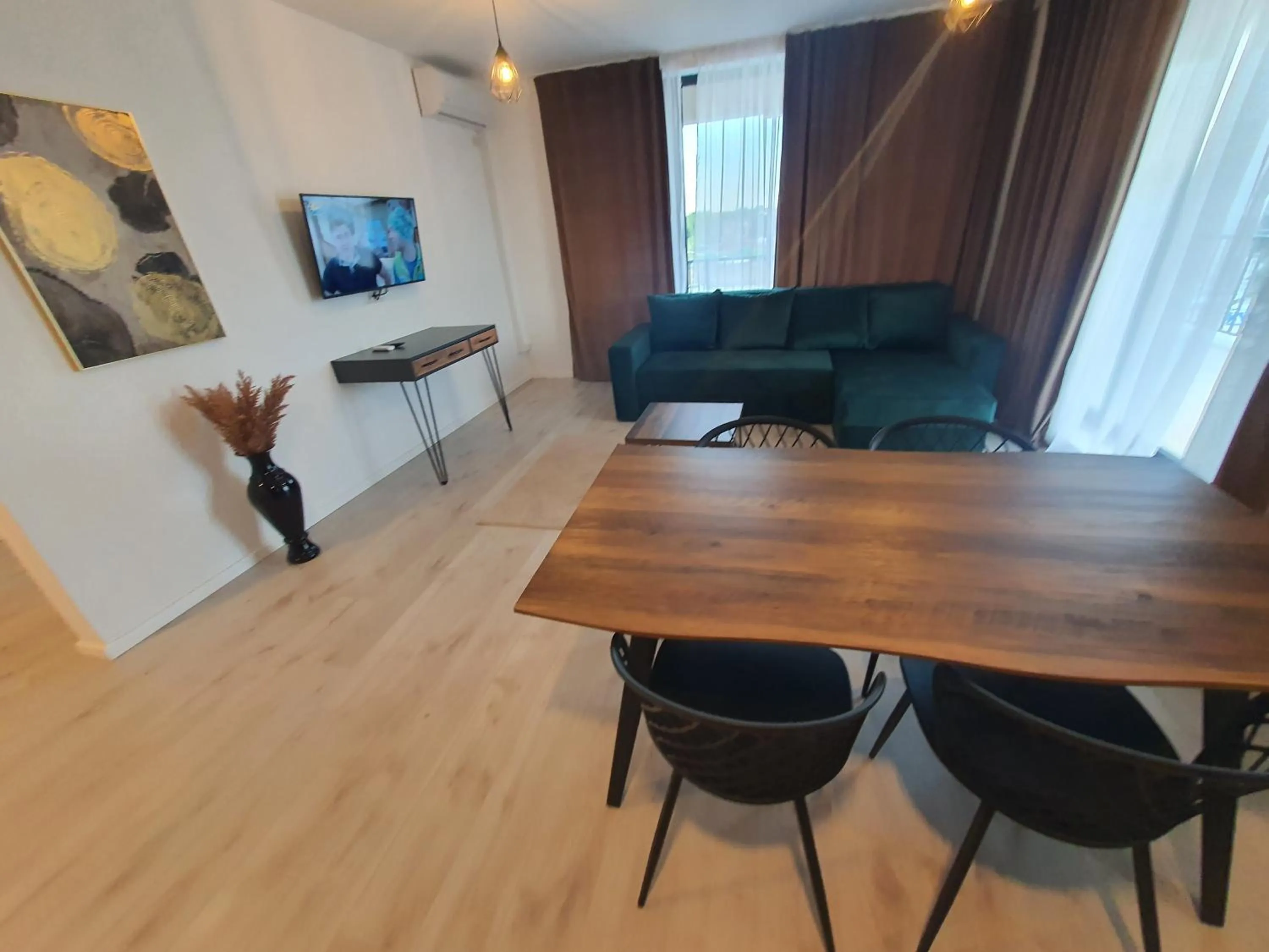 Living room in Grey Residence Apartments