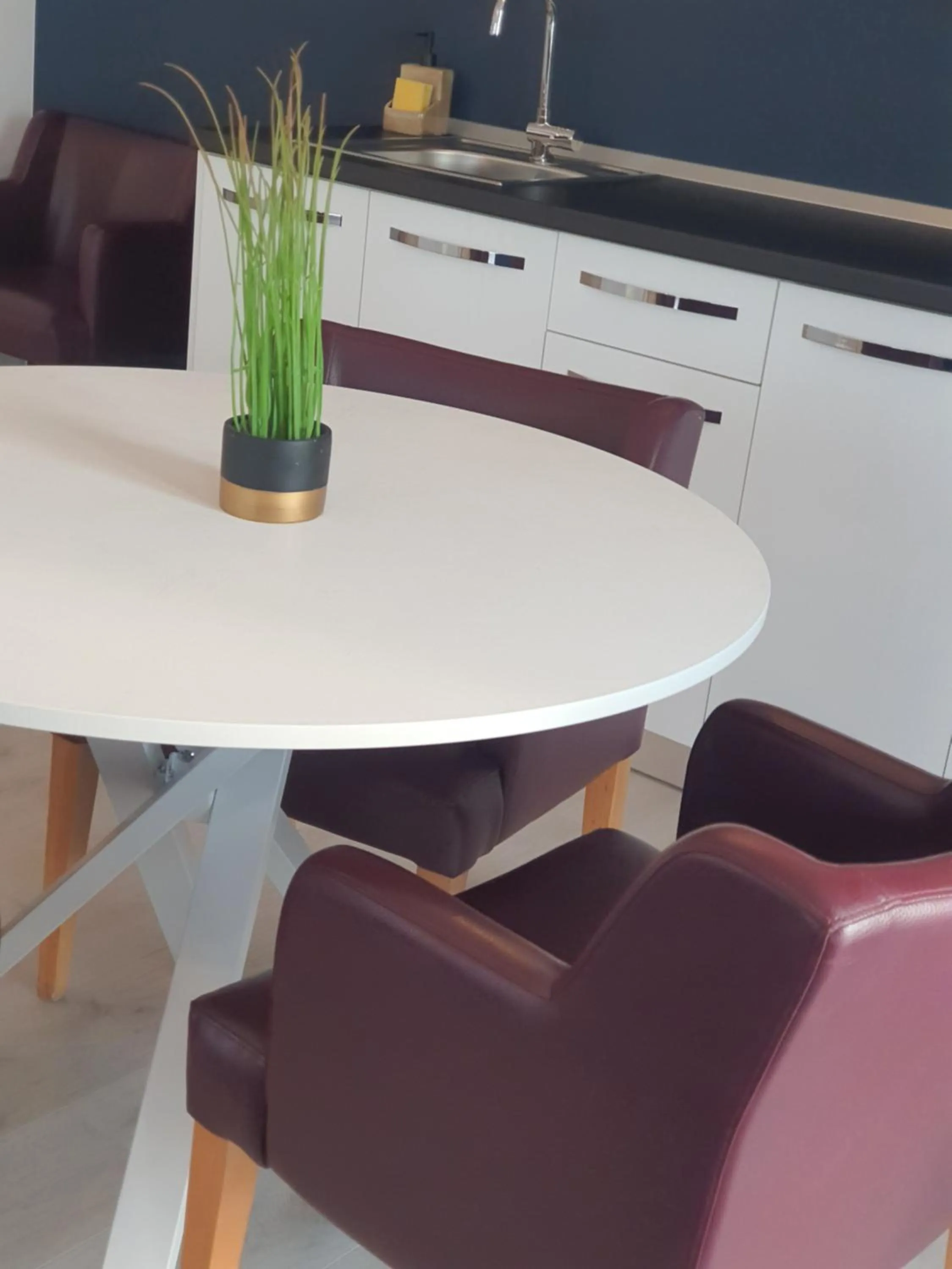 Living room in Grey Residence Apartments