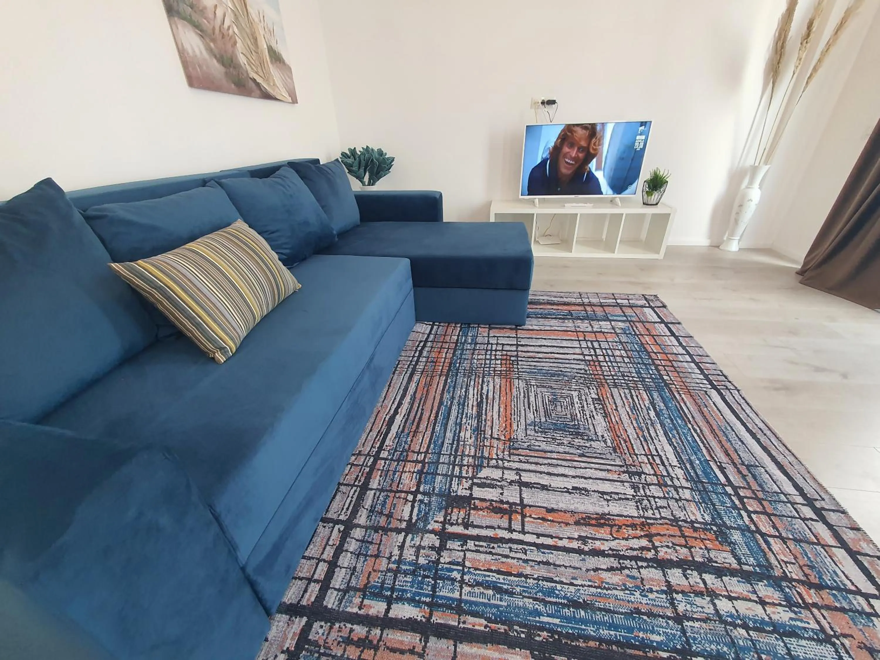 Living room in Grey Residence Apartments