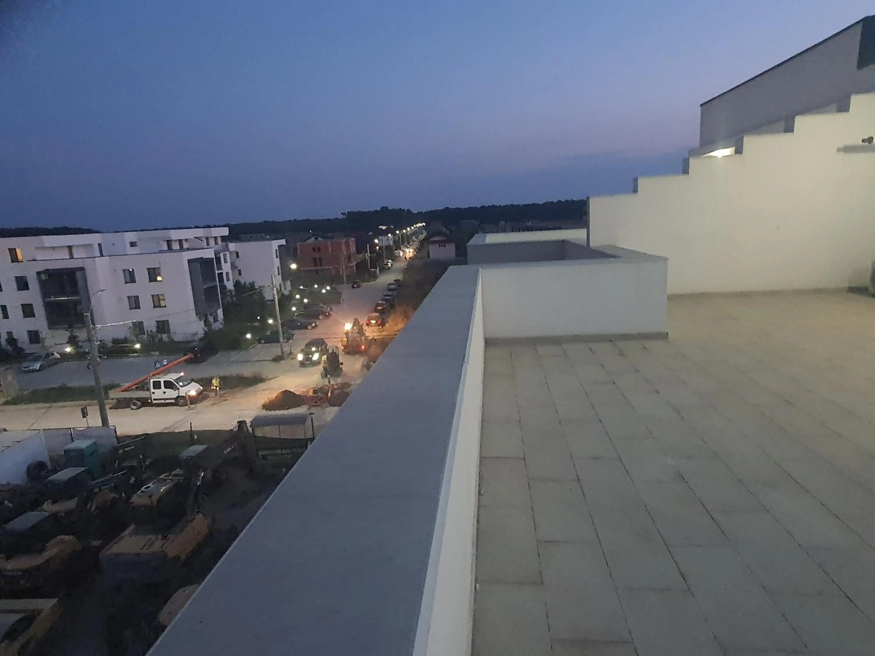 Balcony/Terrace in Grey Residence Apartments