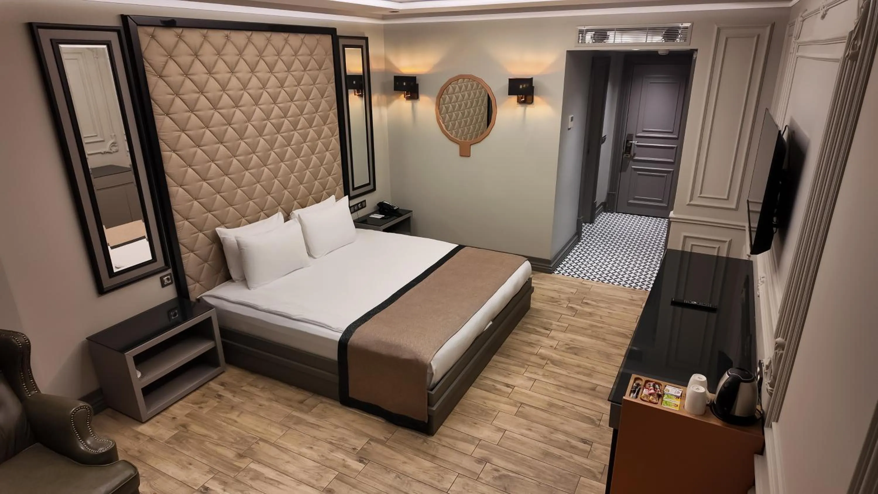 Bed in Lala Grand Hotel