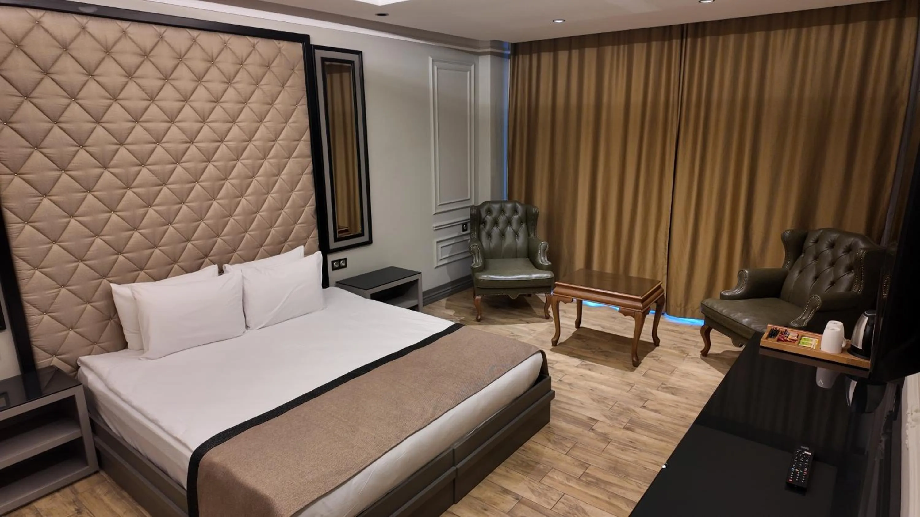 Bed in Lala Grand Hotel