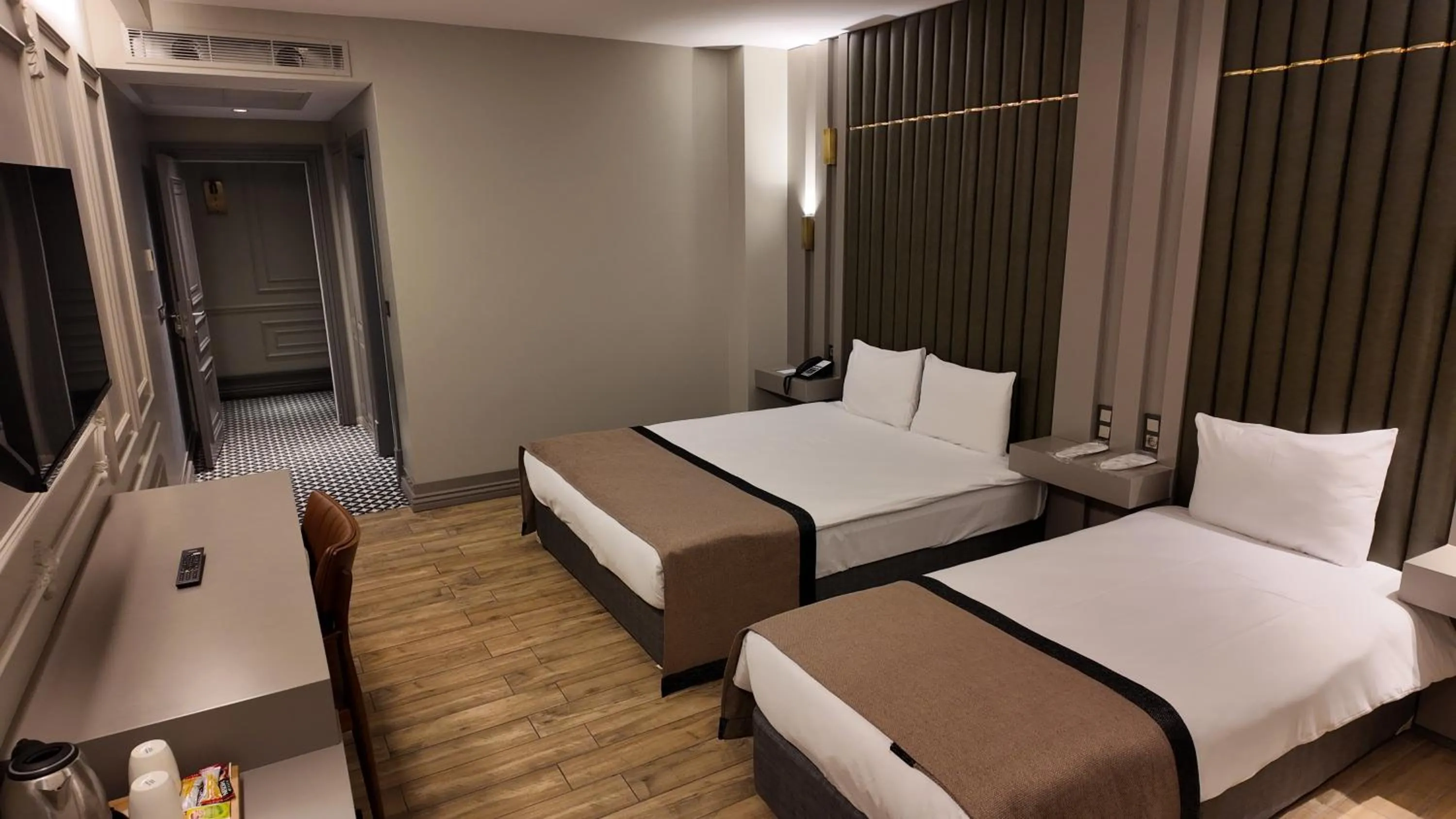 Bed in Lala Grand Hotel