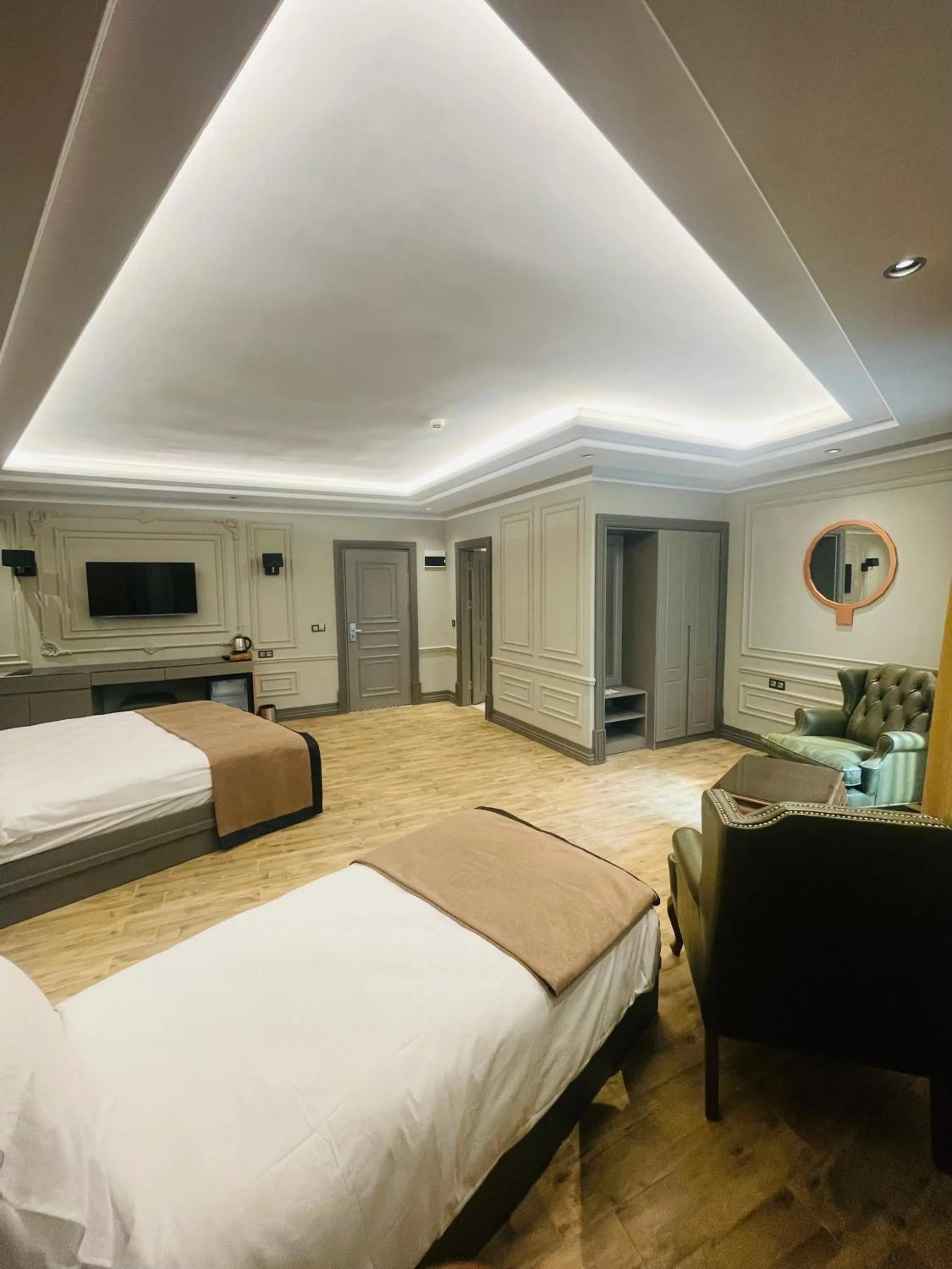 Bed in Lala Grand Hotel