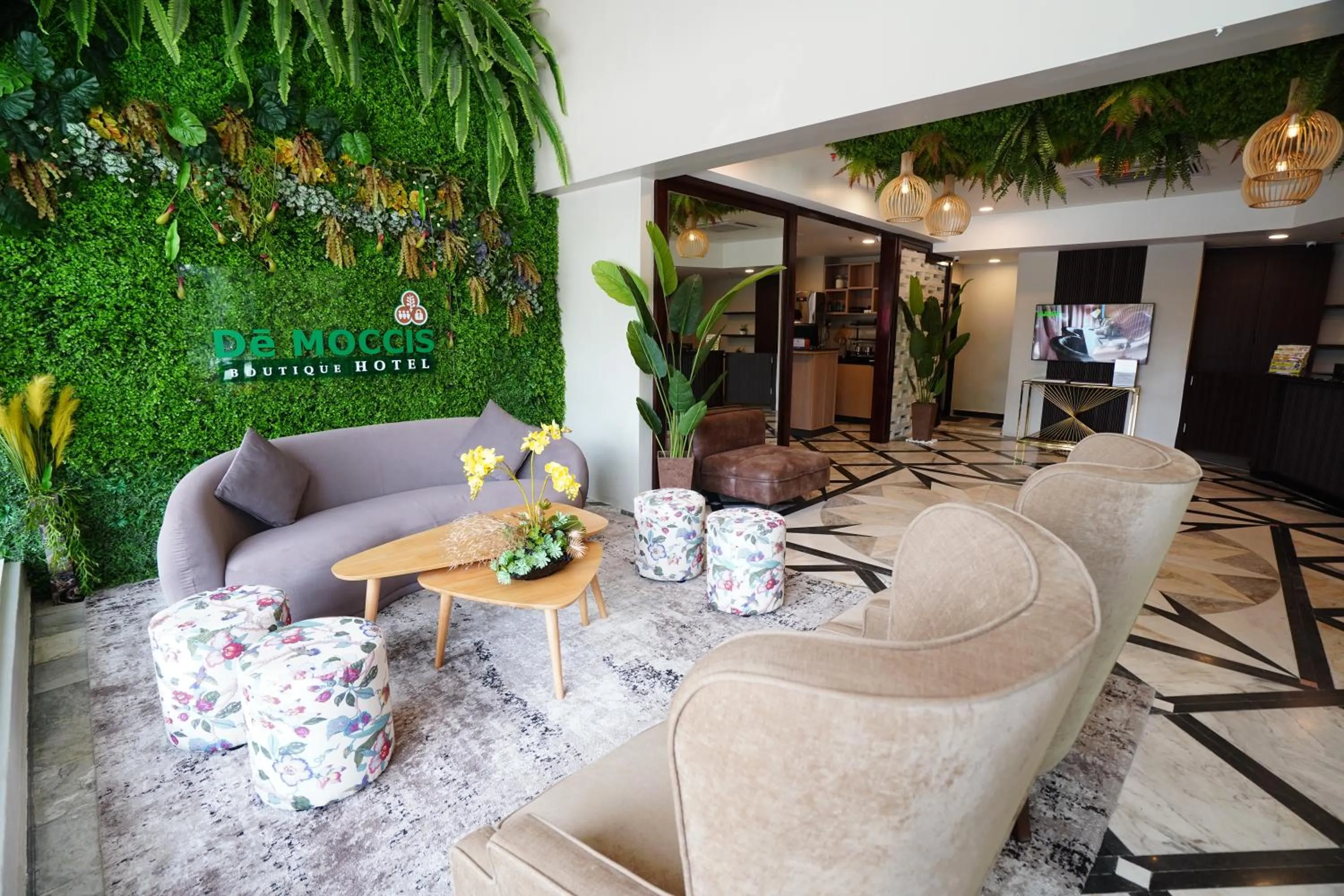 Seating area in Dê MOCCIS Boutique Hotel