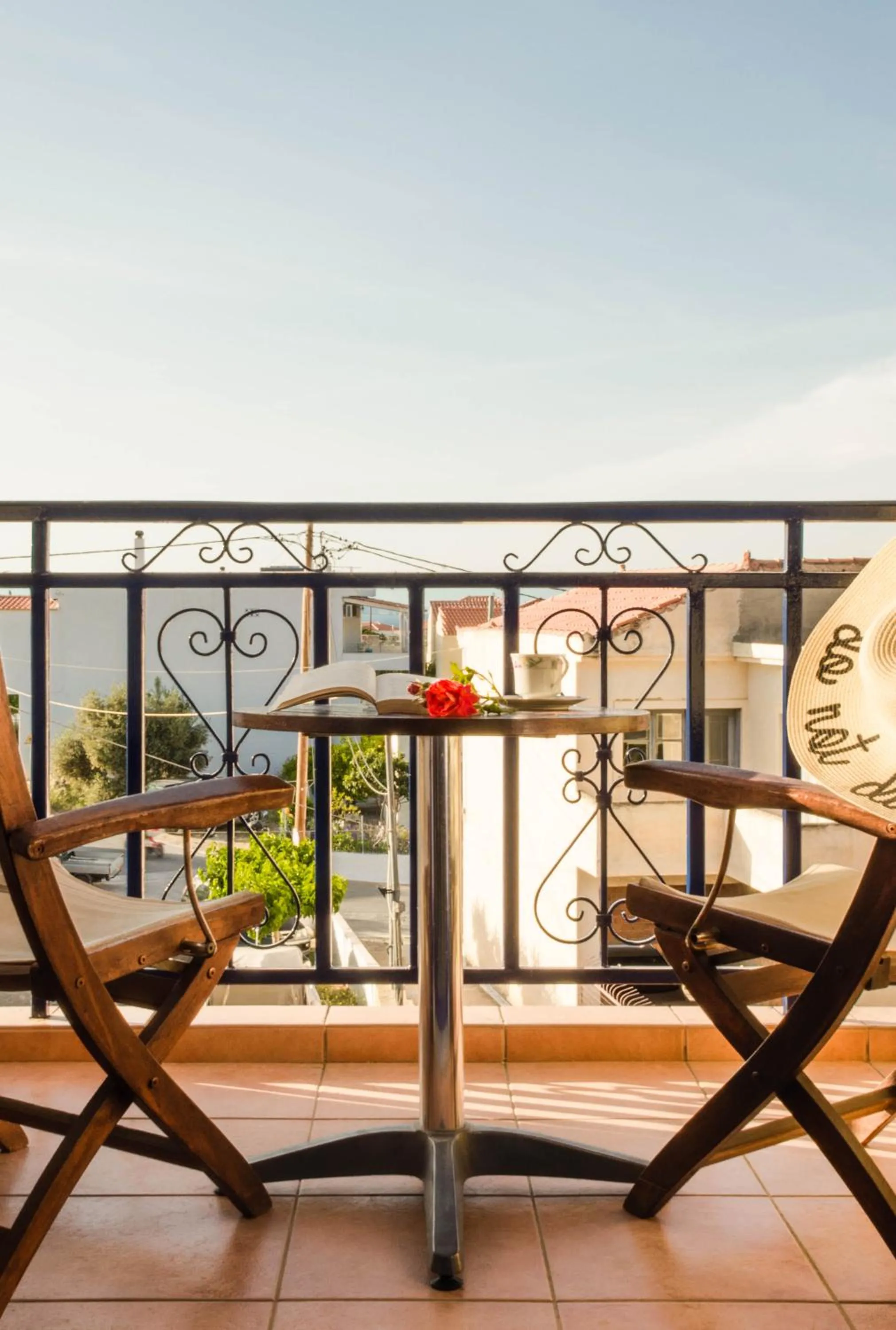 Balcony/Terrace in STUDIOS ATHENA