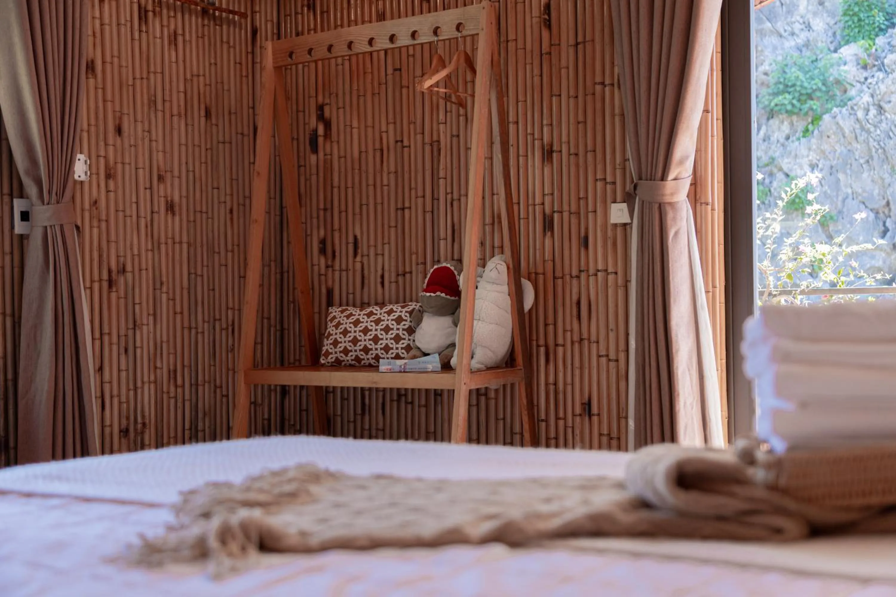 Bed in Bamboo Hill Villa