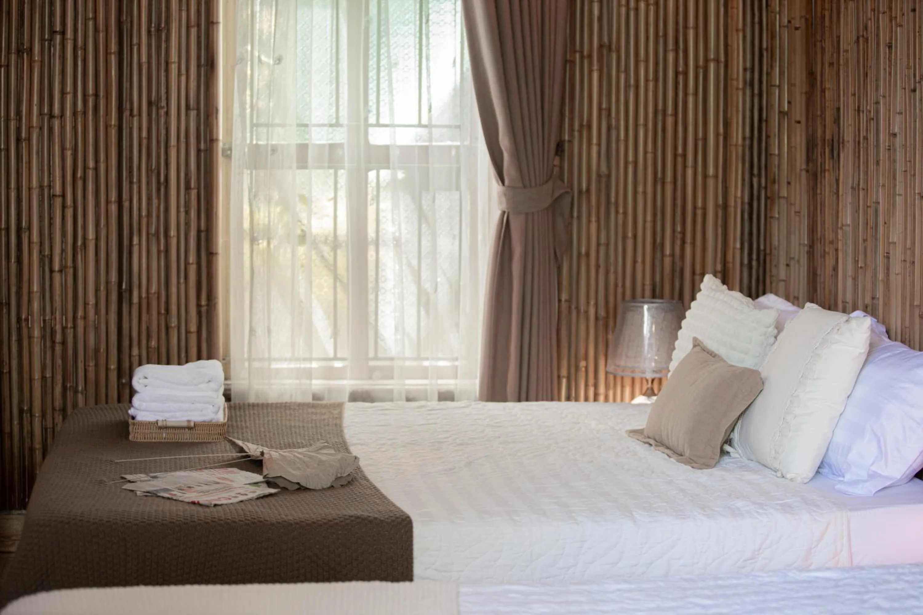 Bed in Bamboo Hill Villa