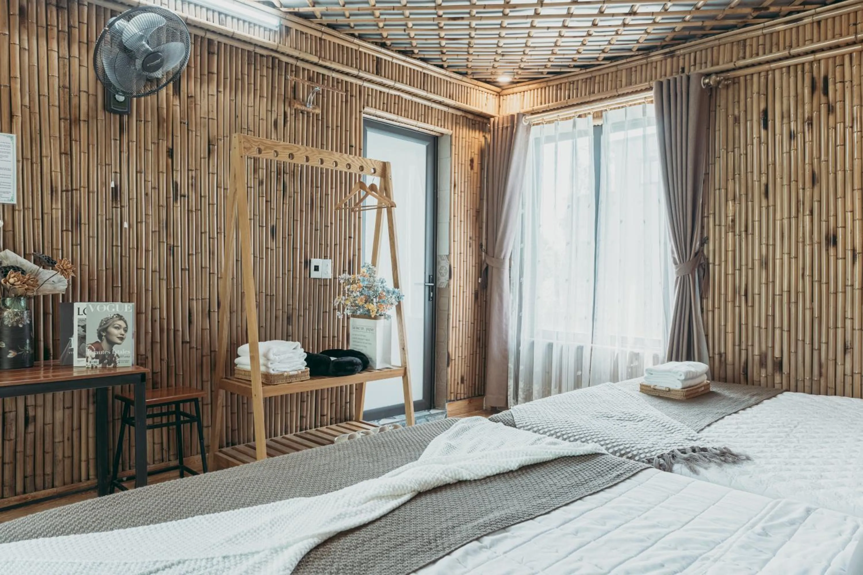 Bed in Bamboo Hill Villa