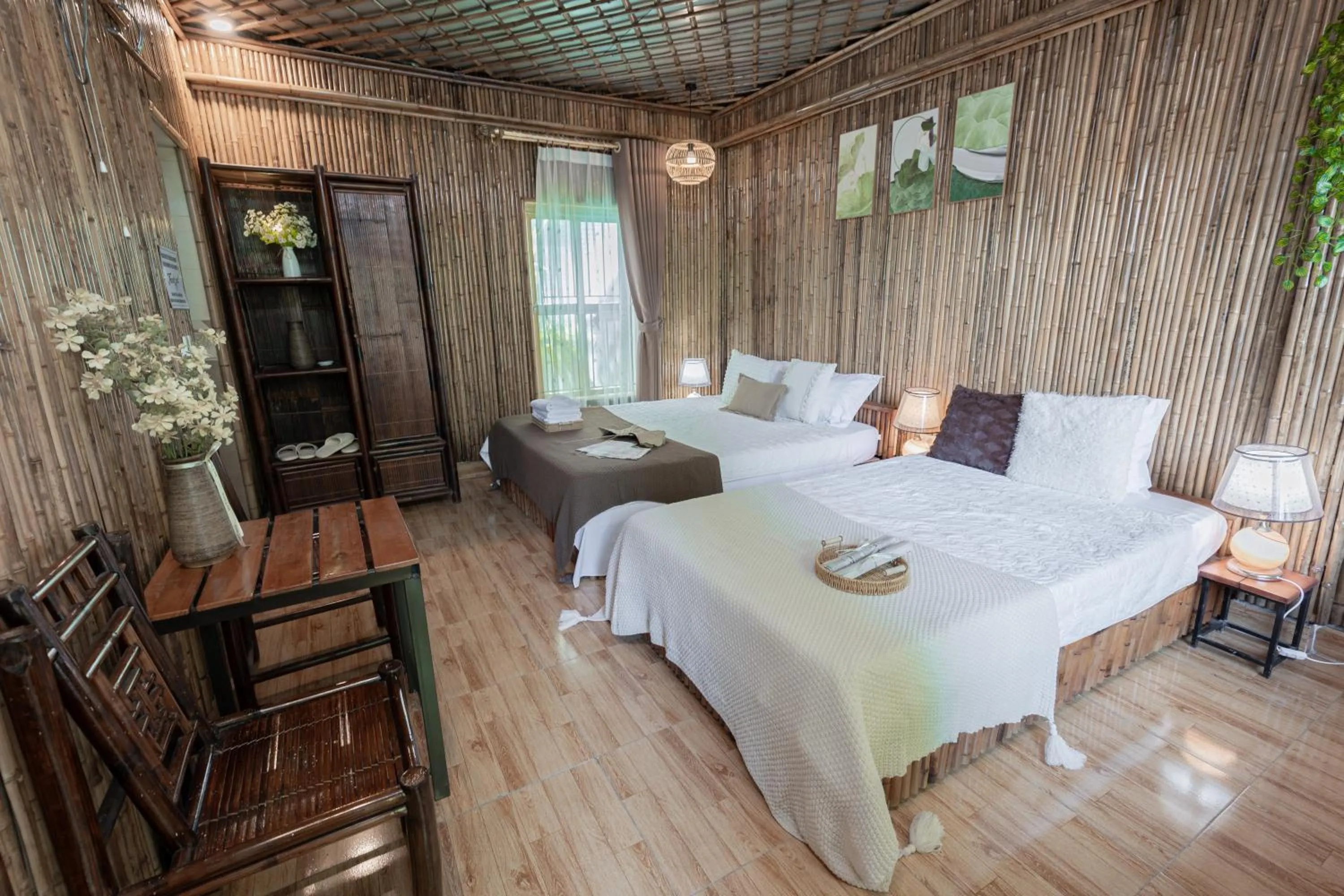 Bed in Bamboo Hill Villa