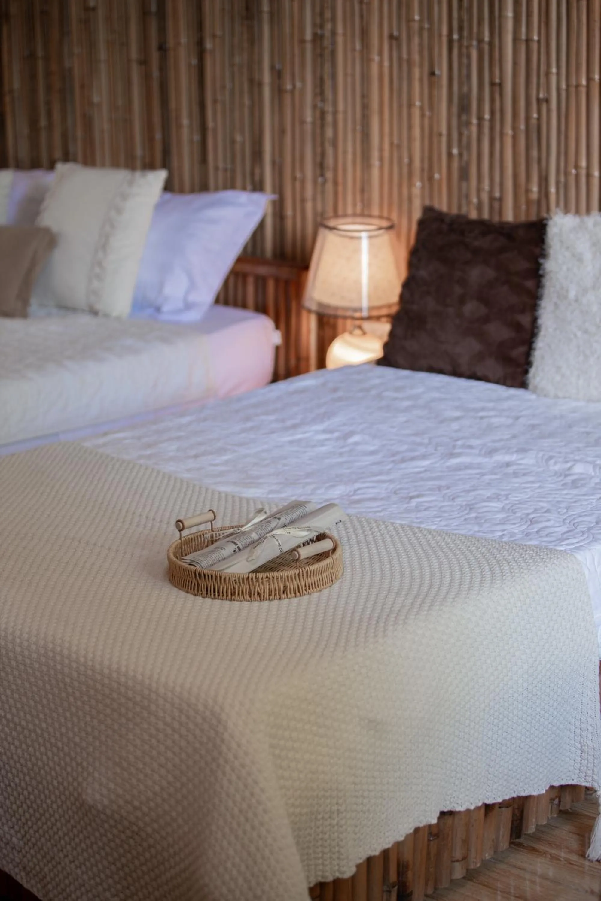 Bed in Bamboo Hill Villa