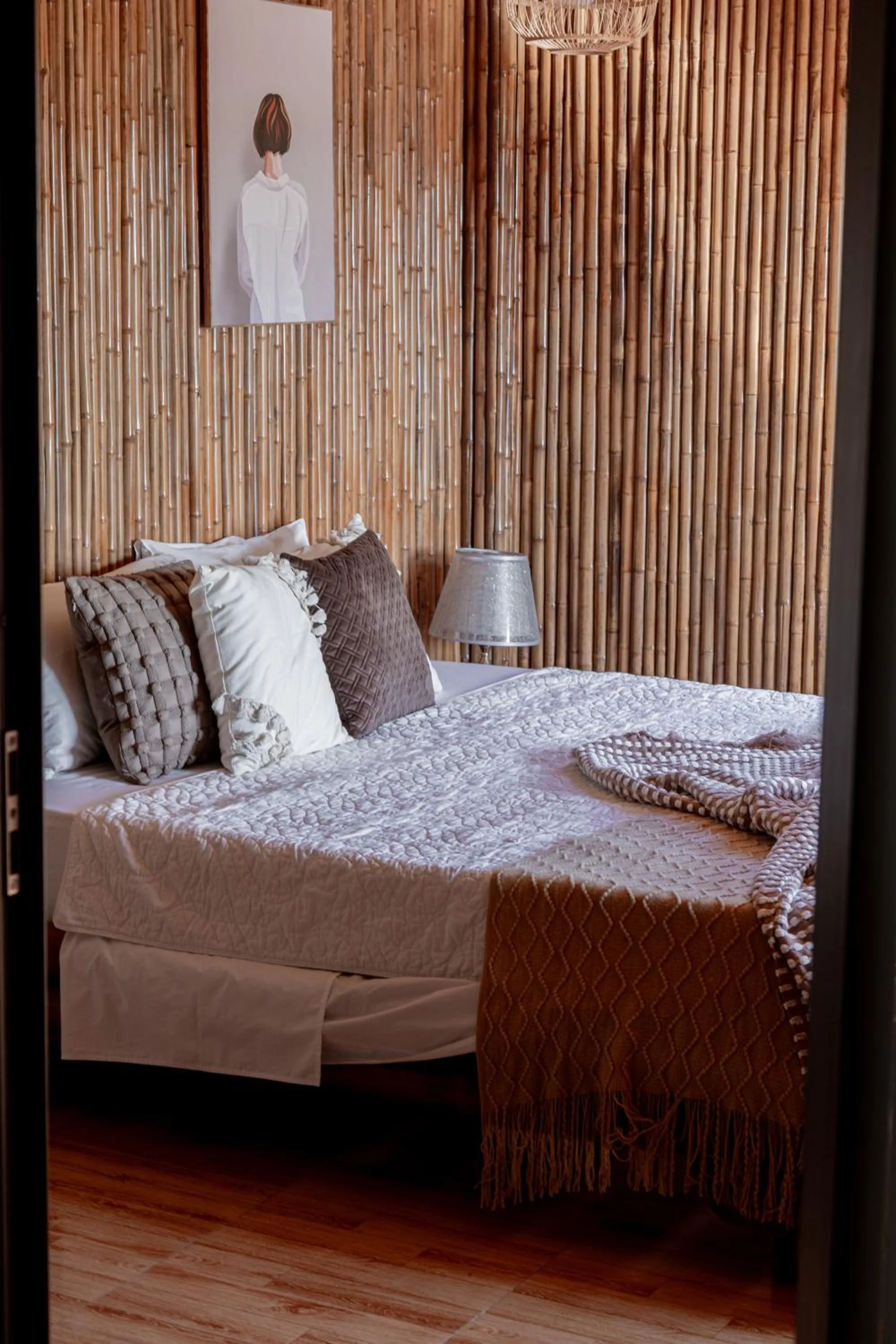 Bed in Bamboo Hill Villa