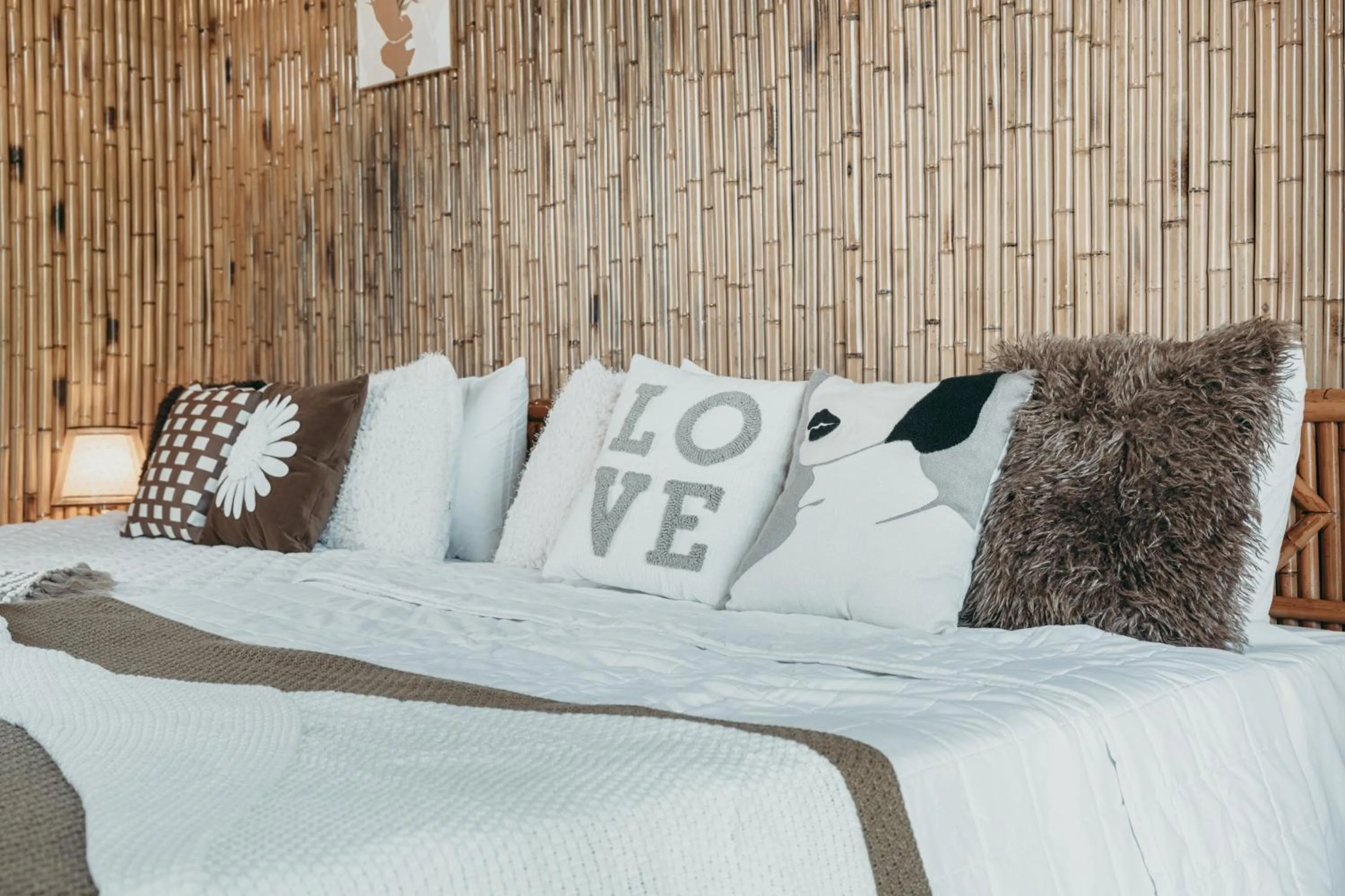 Bed in Bamboo Hill Villa