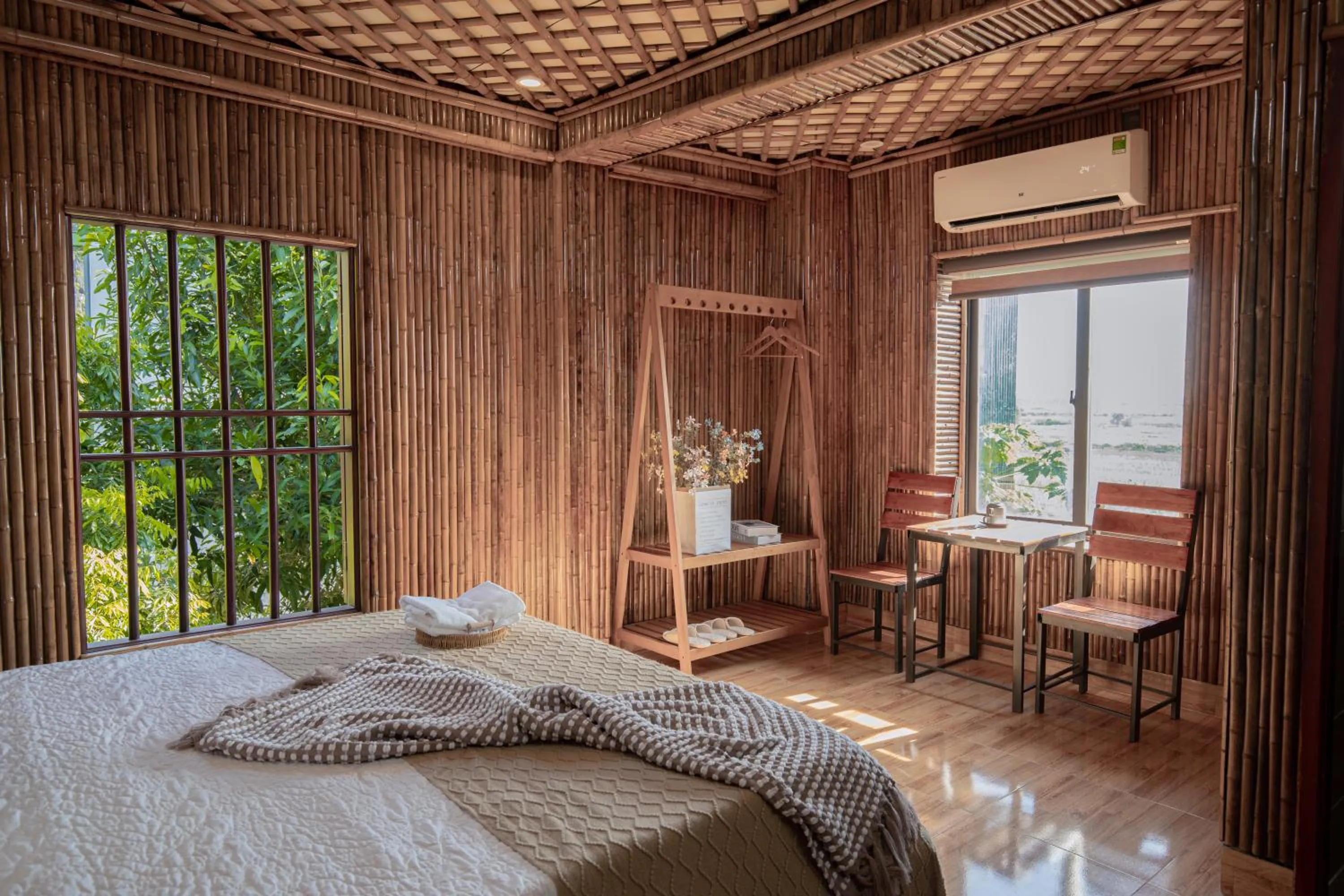 Bed in Bamboo Hill Villa