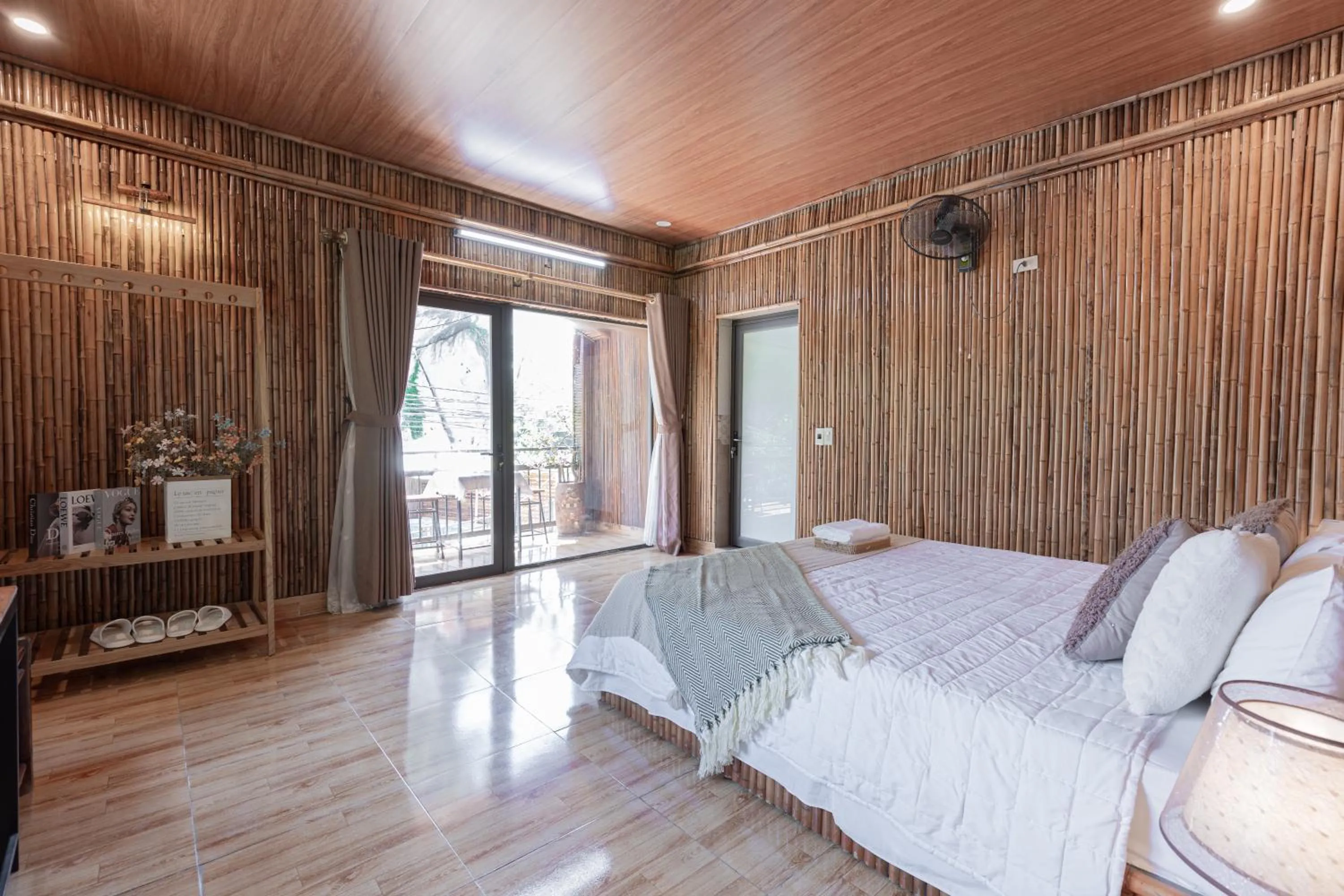 Bed in Bamboo Hill Villa
