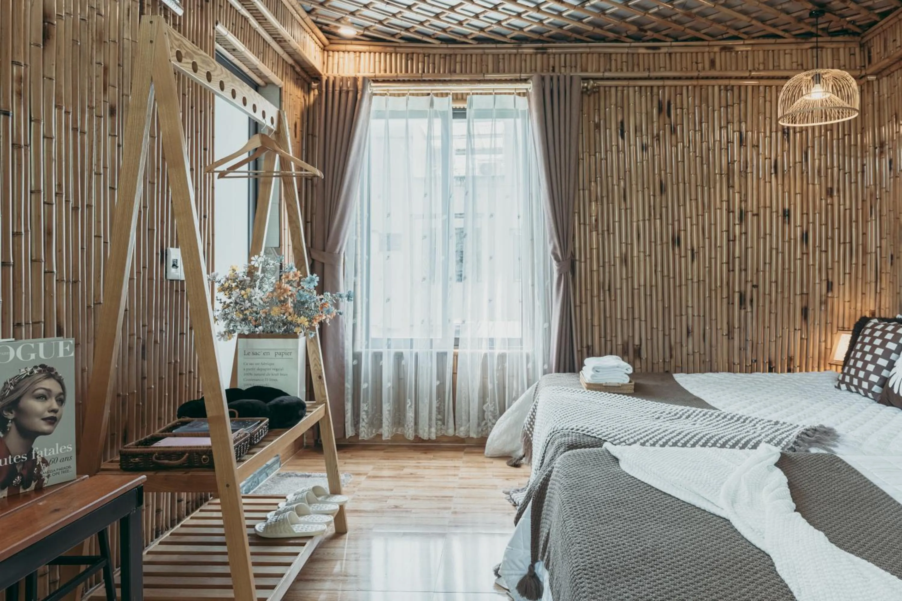 Bed in Bamboo Hill Villa