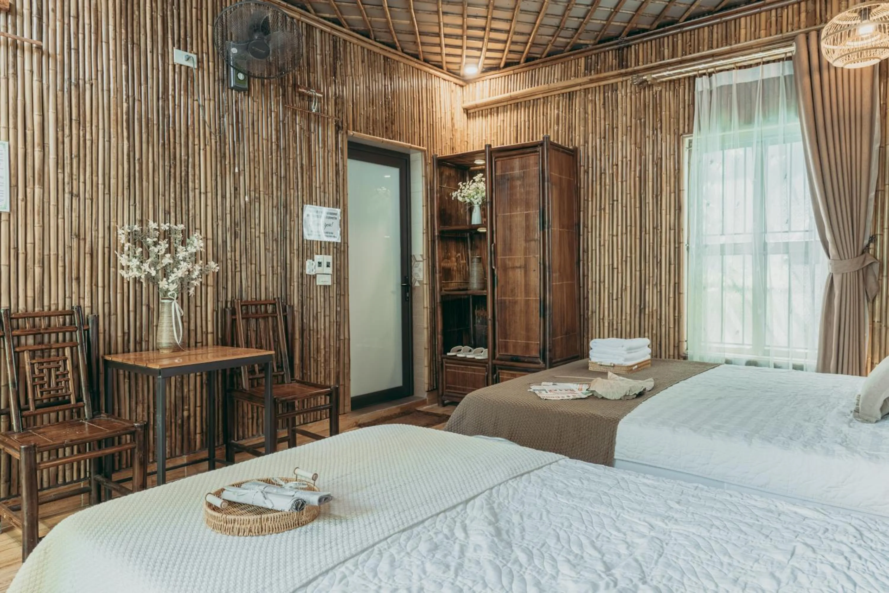 Bed in Bamboo Hill Villa