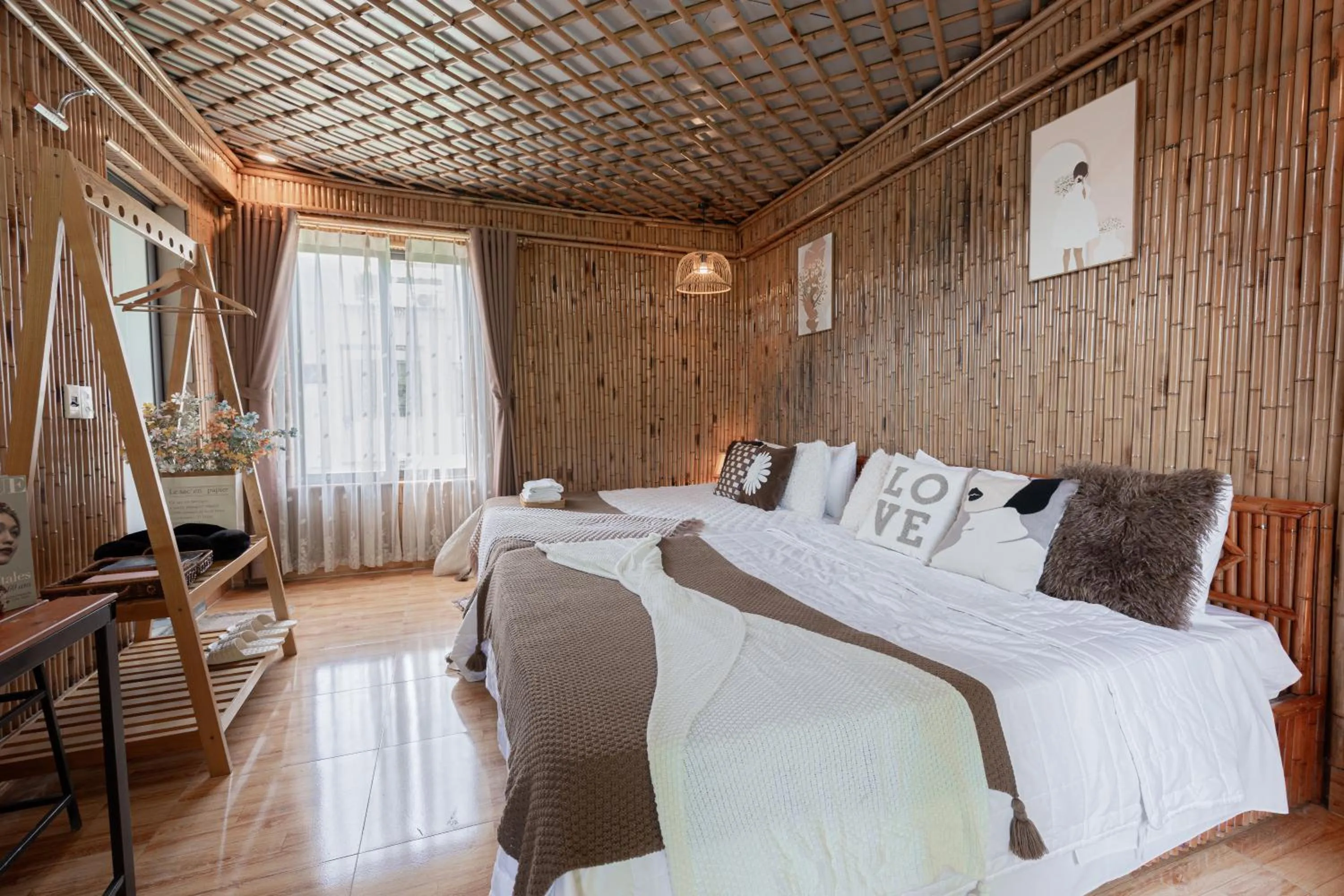 Bed in Bamboo Hill Villa